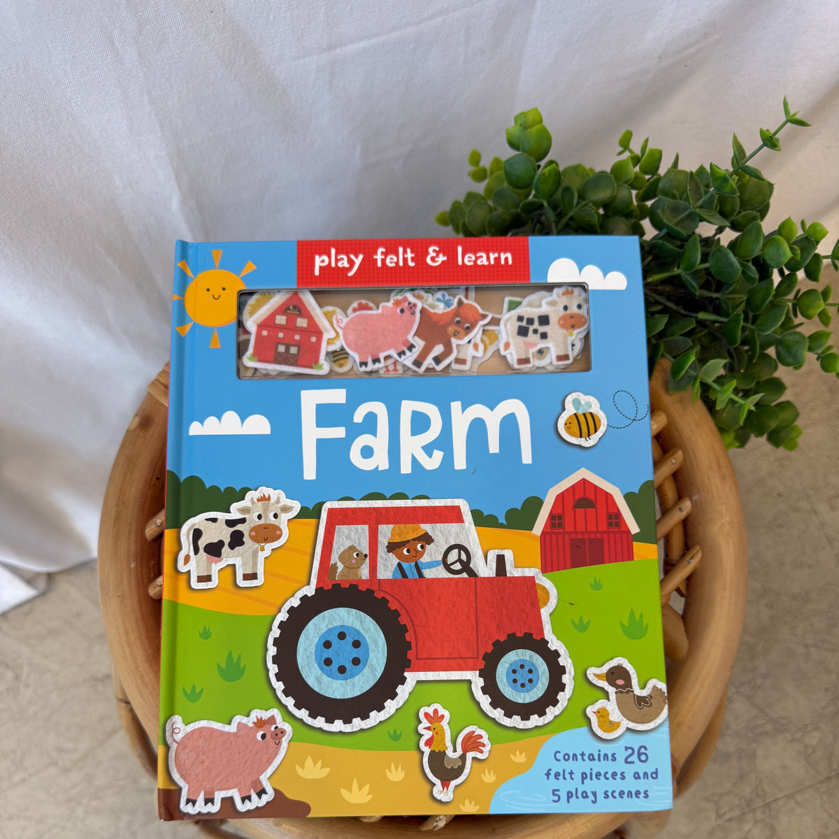 Play Felt Farm Book-Books-faire-The Silo Boutique, Women's Fashion Boutique Located in Warren and Grand Forks North Dakota