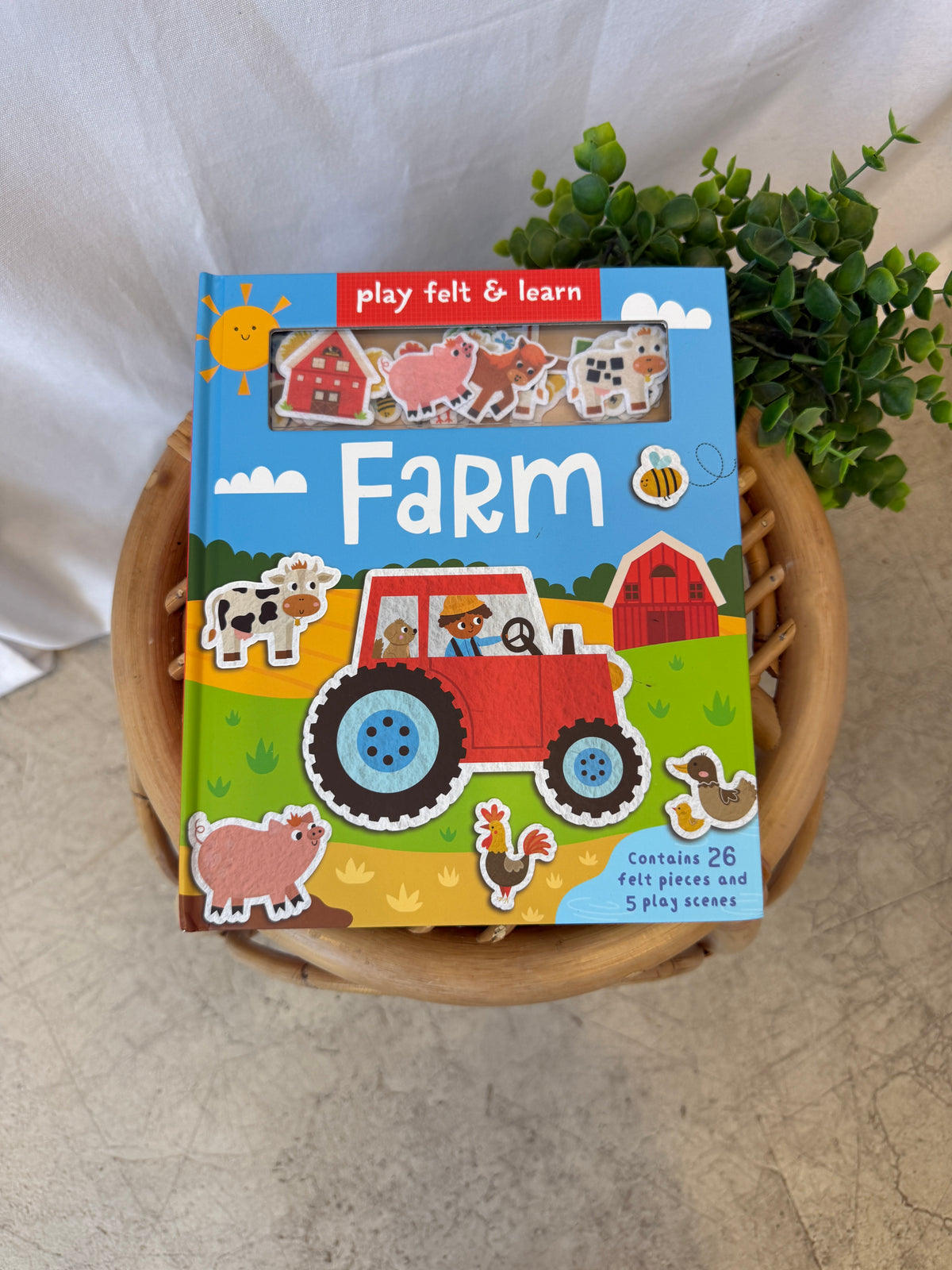 Play Felt Farm Book-Books-faire-The Silo Boutique, Women's Fashion Boutique Located in Warren and Grand Forks North Dakota