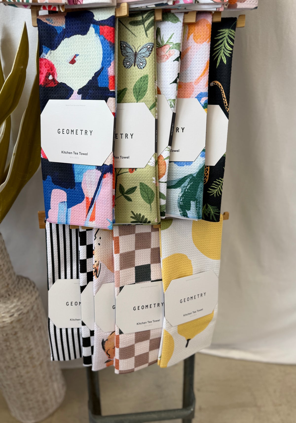 Geometry Tea Towel-dish cloth-geometry-The Silo Boutique, Women's Fashion Boutique Located in Warren and Grand Forks North Dakota