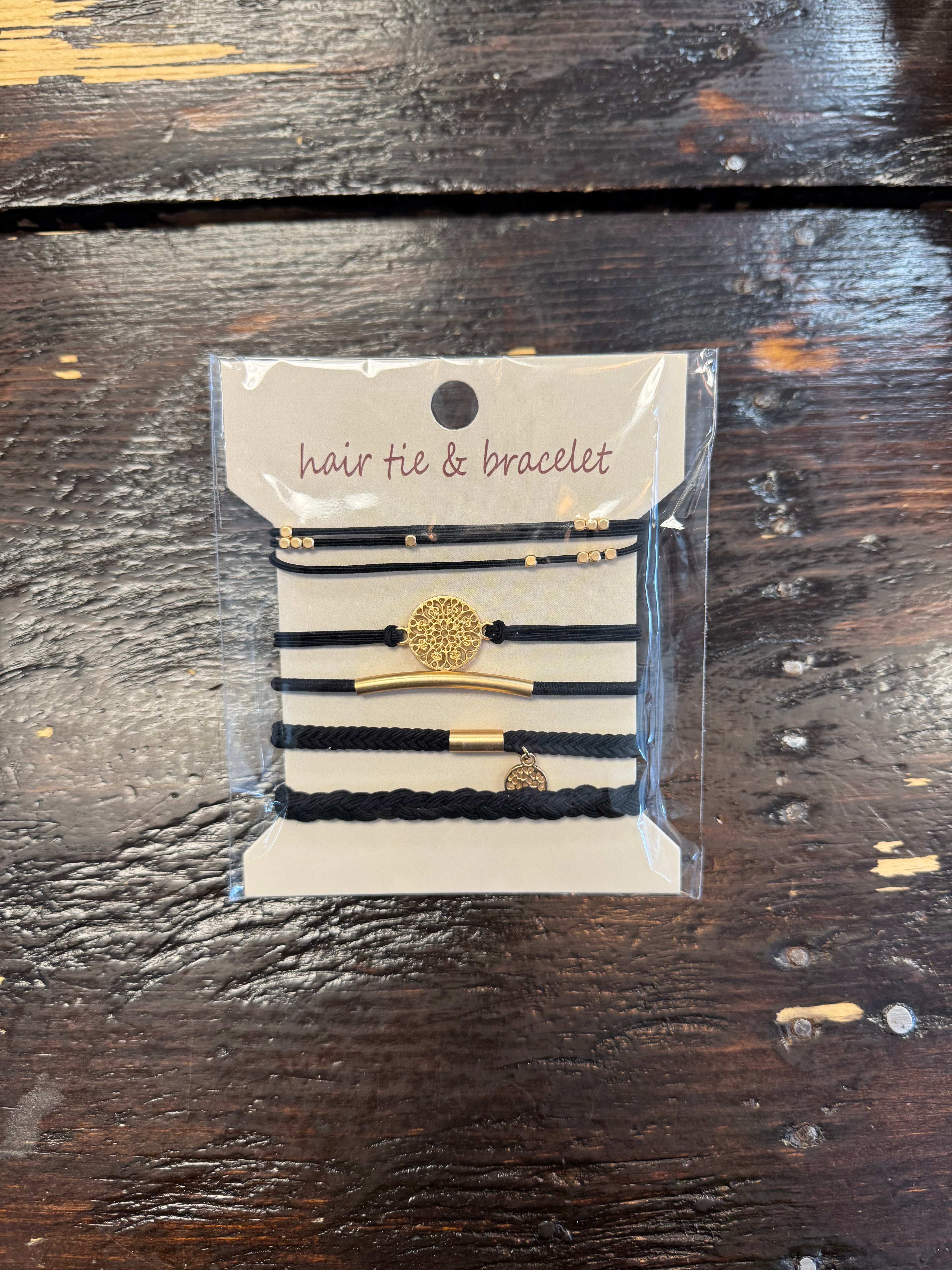 Joss Hair Ties Bracelet-Bracelets-joss-The Silo Boutique, Women's Fashion Boutique Located in Warren and Grand Forks North Dakota