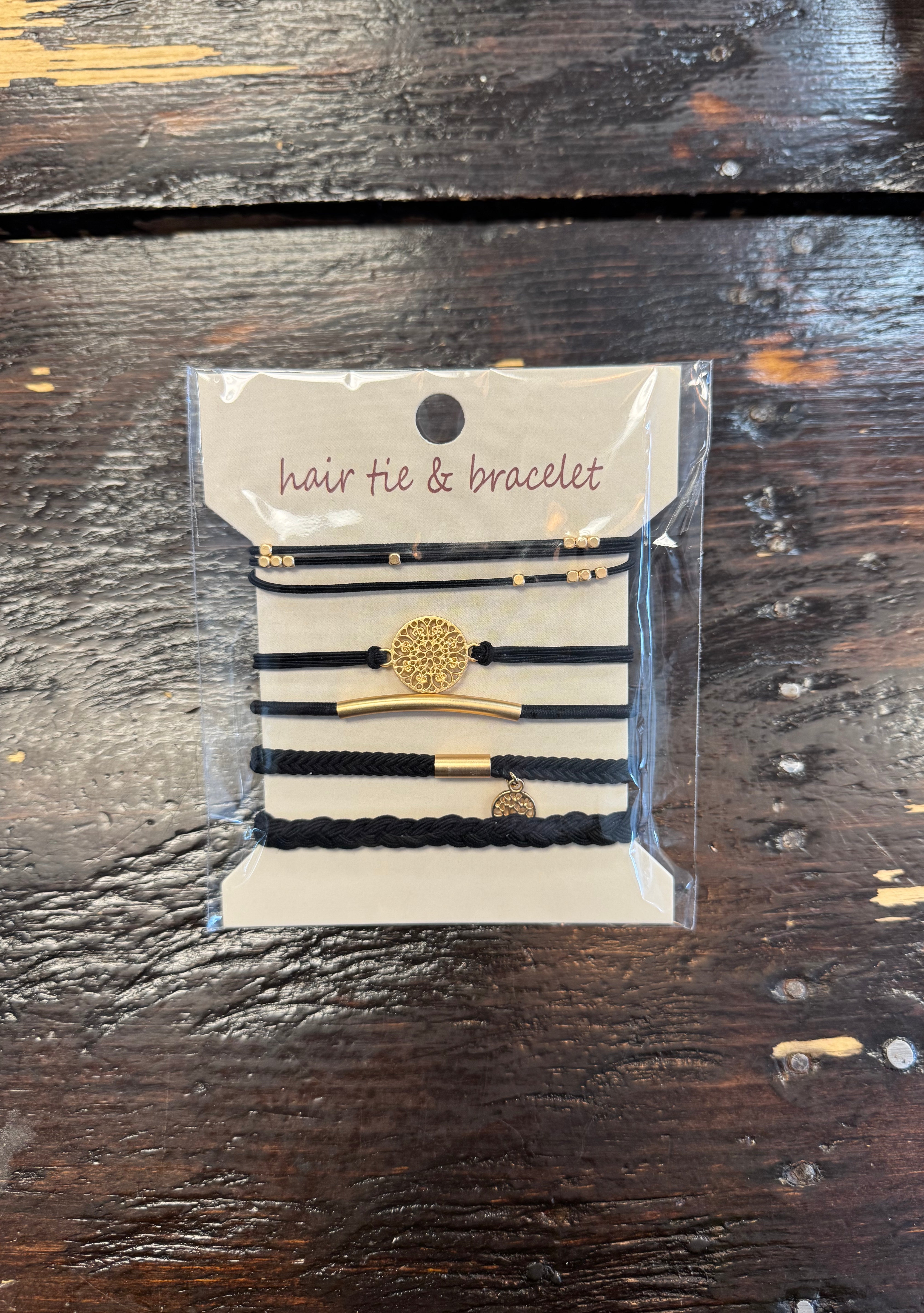 Joss Hair Ties Bracelet-Bracelets-joss-The Silo Boutique, Women's Fashion Boutique Located in Warren and Grand Forks North Dakota