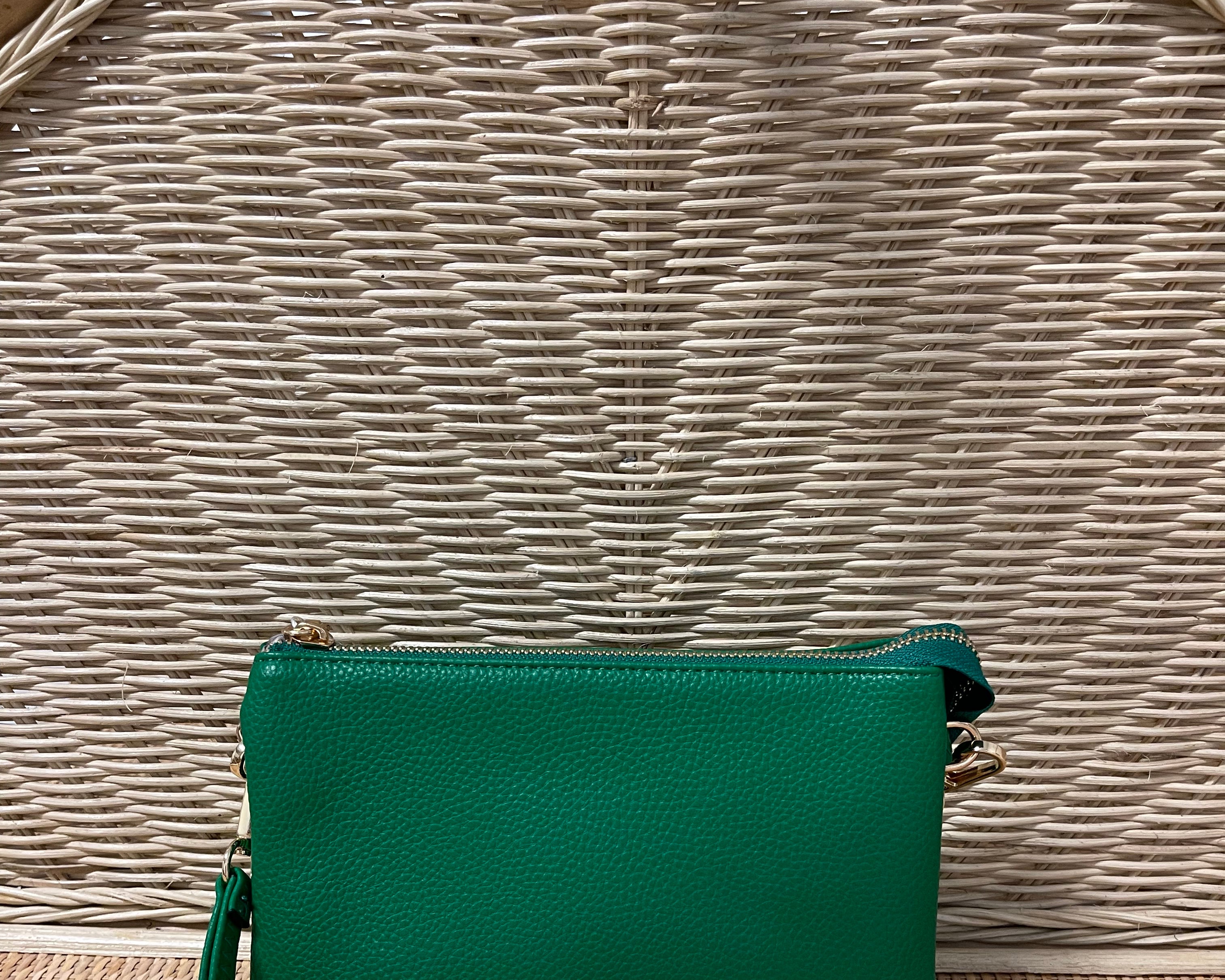 Riley 3 Compartment Crossbody/Wristlet-Crossbody Purses-Jen and Co-The Silo Boutique, Women's Fashion Boutique Located in Warren and Grand Forks North Dakota