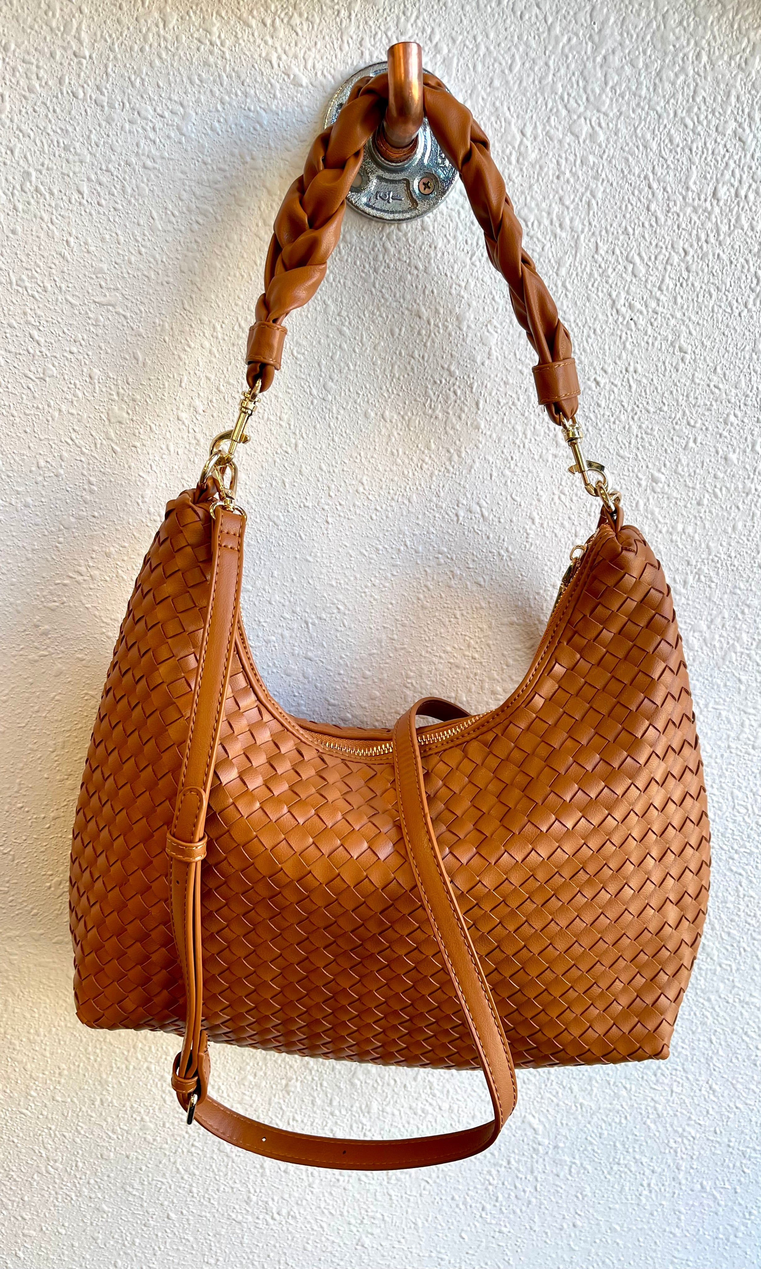 Sabrina Woven Hobo-Purse-urban-The Silo Boutique, Women's Fashion Boutique Located in Warren and Grand Forks North Dakota