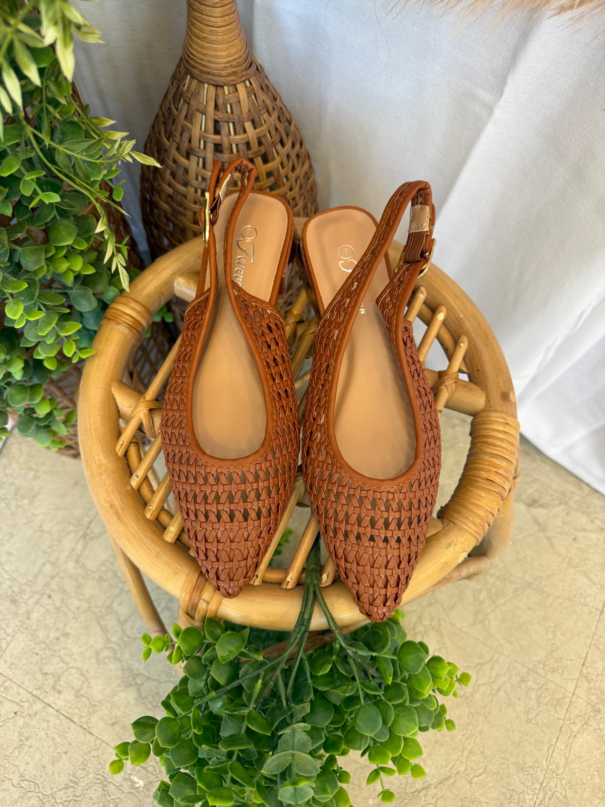 The Felicity Slingback Flats-Sandals-soda-The Silo Boutique, Women's Fashion Boutique Located in Warren and Grand Forks North Dakota