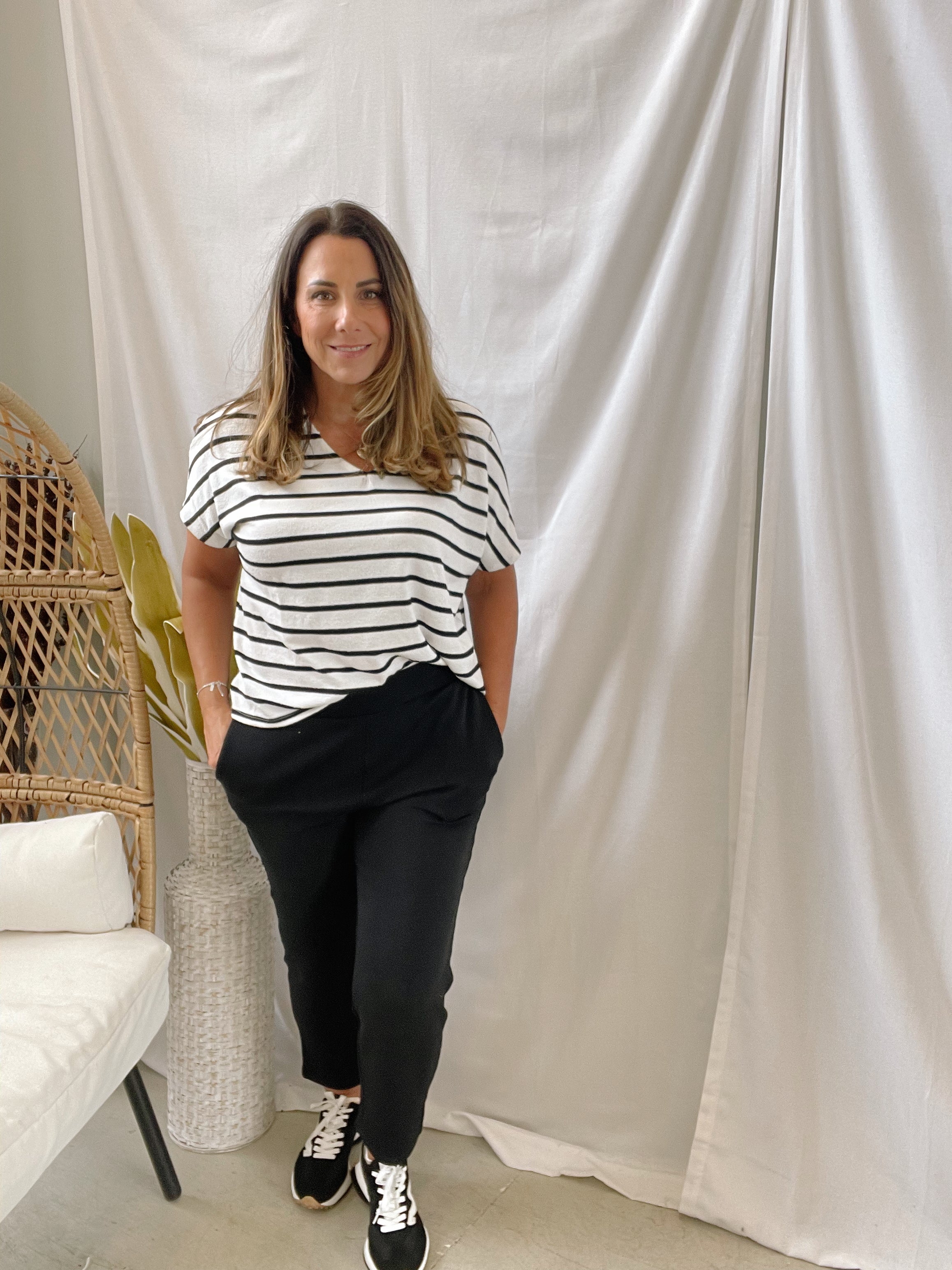 Mono B Laguna Scuba Pants-Pants-mono b-The Silo Boutique, Women's Fashion Boutique Located in Warren and Grand Forks North Dakota