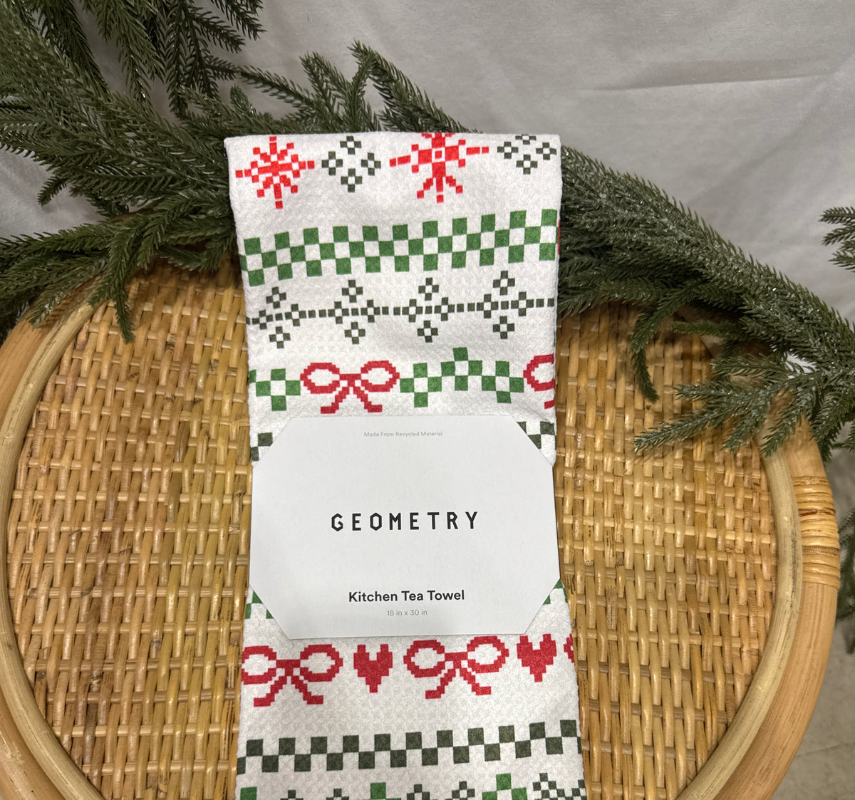 Geometry Tea Towel-dish cloth-geometry-The Silo Boutique, Women's Fashion Boutique Located in Warren and Grand Forks North Dakota
