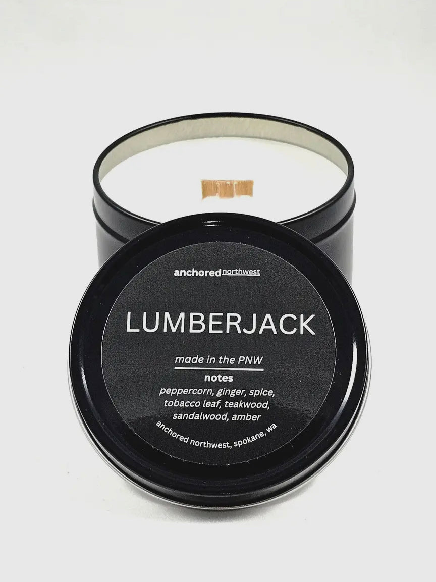 Anchored Northwest Tin Candles-Candles-anchored Northwest-The Silo Boutique, Women's Fashion Boutique Located in Warren and Grand Forks North Dakota