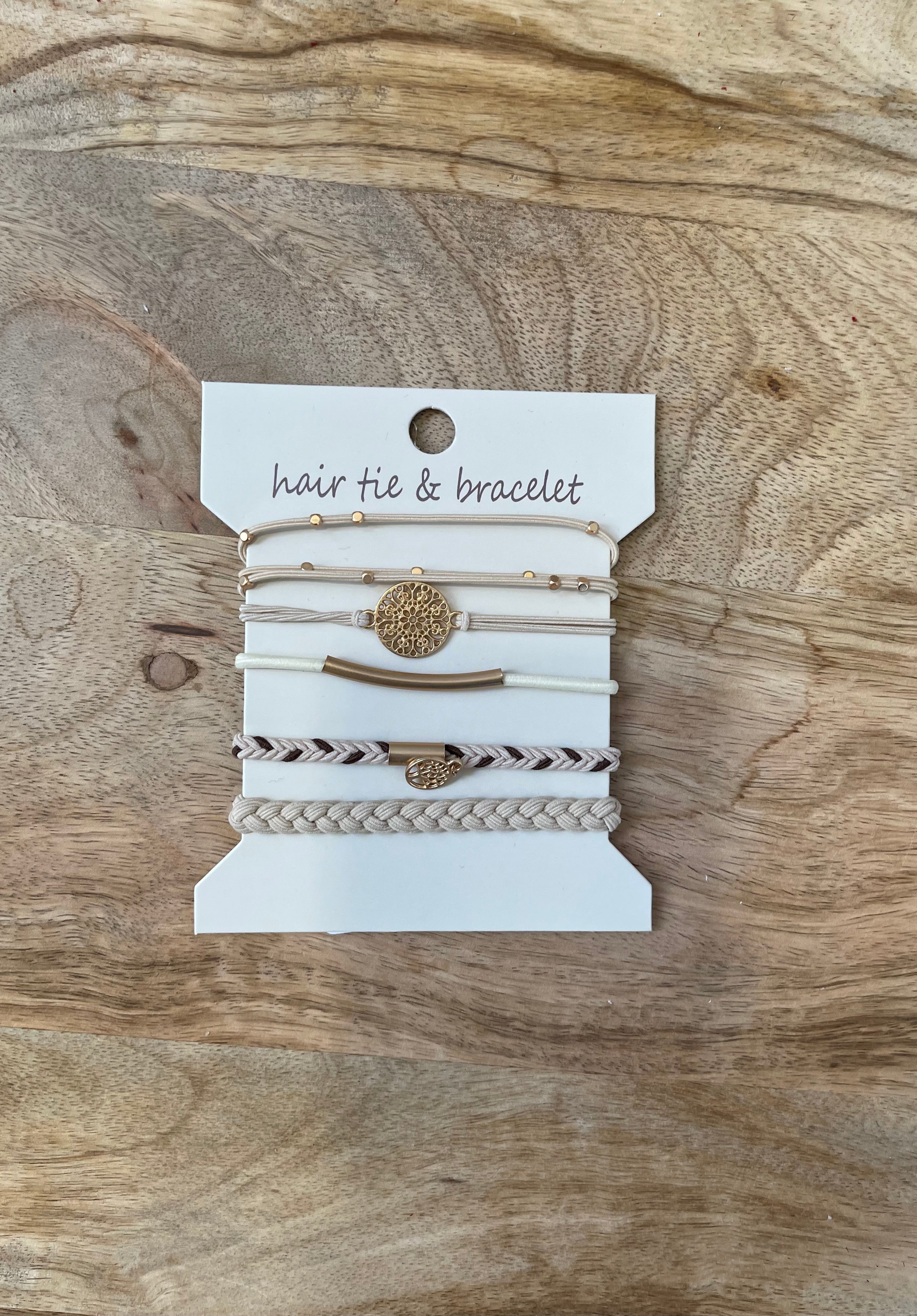 Joss Hair Ties Bracelet-Bracelets-joss-The Silo Boutique, Women's Fashion Boutique Located in Warren and Grand Forks North Dakota
