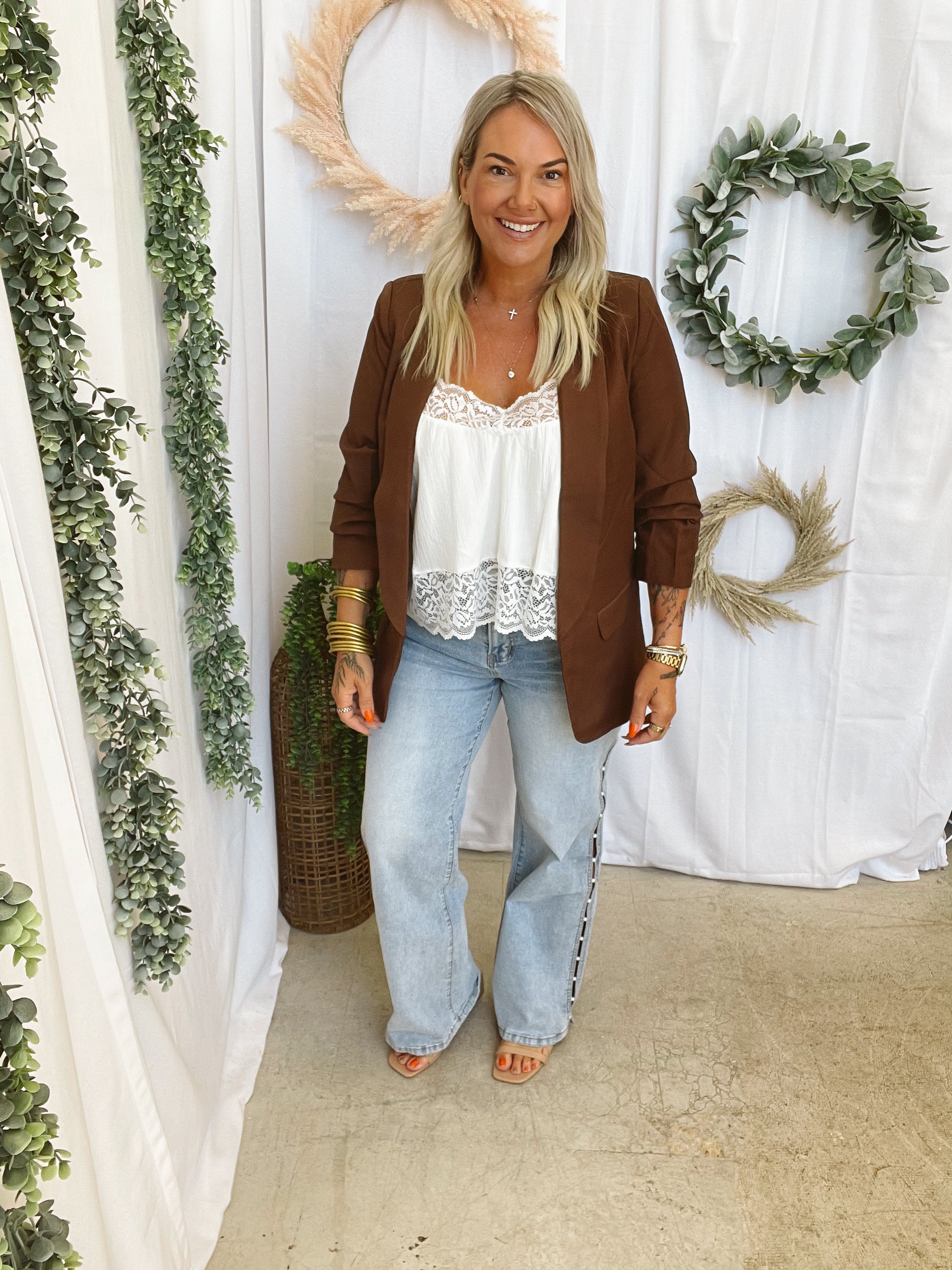 Mica Plantation Pearl Jeans-Jeans-mica-The Silo Boutique, Women's Fashion Boutique Located in Warren and Grand Forks North Dakota