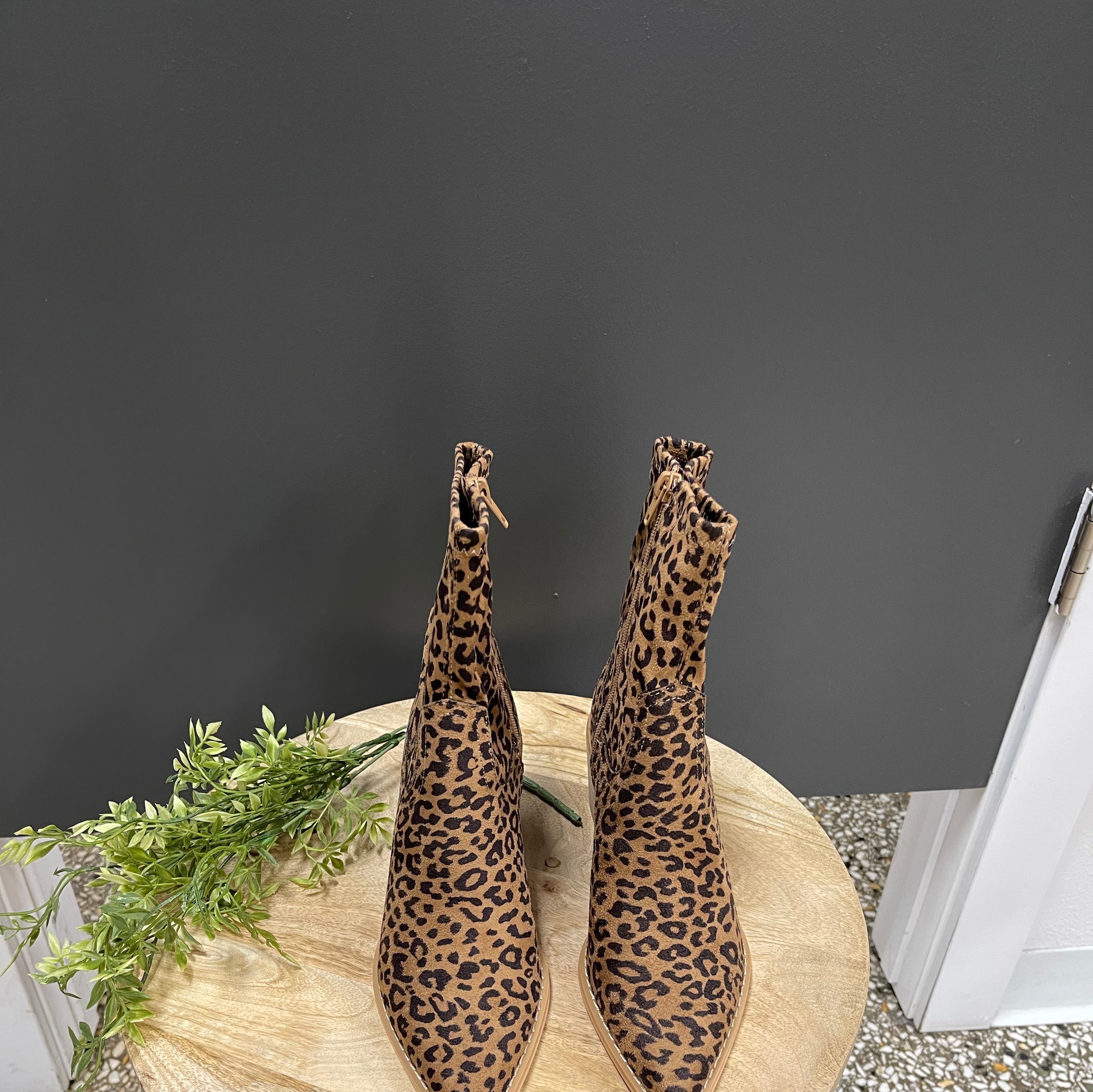 Oasis Society Vienna Boot-Leopard-Boots-oasis society-The Silo Boutique, Women's Fashion Boutique Located in Warren and Grand Forks North Dakota