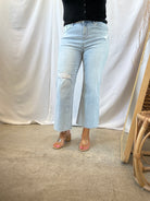 Mica Light Cloudy Jeans-Jeans-mica-The Silo Boutique, Women's Fashion Boutique Located in Warren and Grand Forks North Dakota