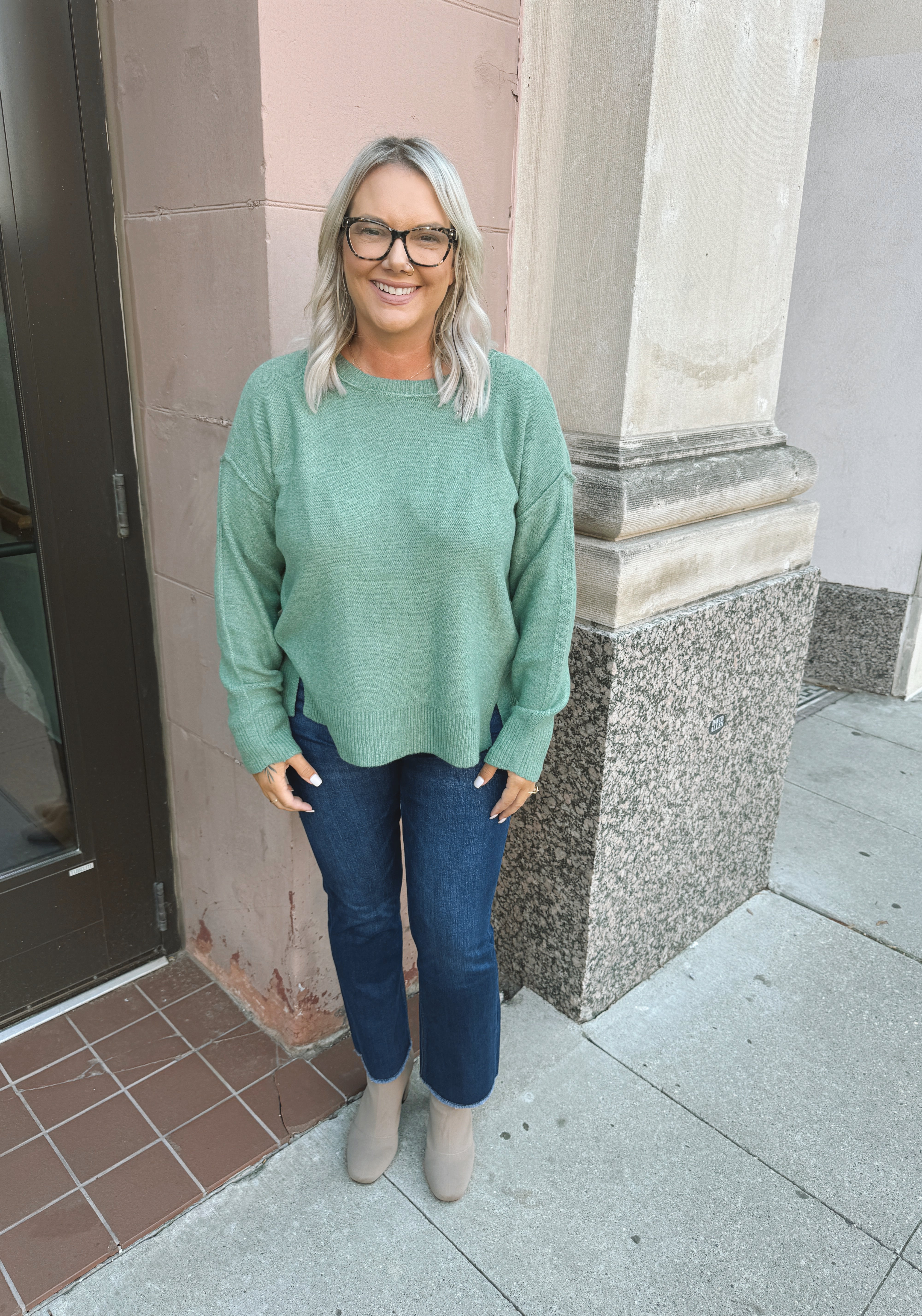 Lovervet Dark Denim Jeans-Jeans-lovervet-The Silo Boutique, Women's Fashion Boutique Located in Warren and Grand Forks North Dakota