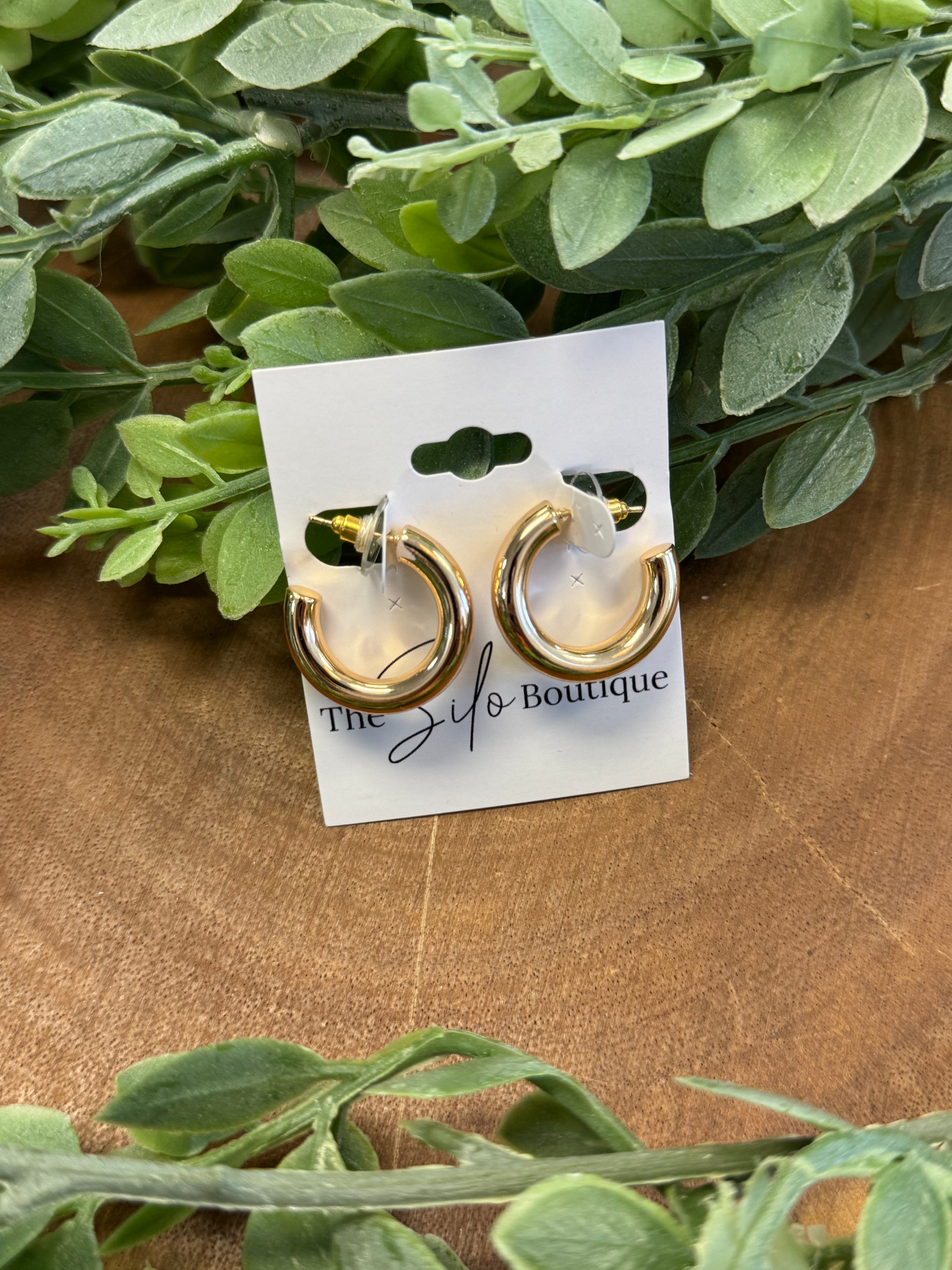 Beauties Tube Earrings-Earrings-fame-The Silo Boutique, Women's Fashion Boutique Located in Warren and Grand Forks North Dakota