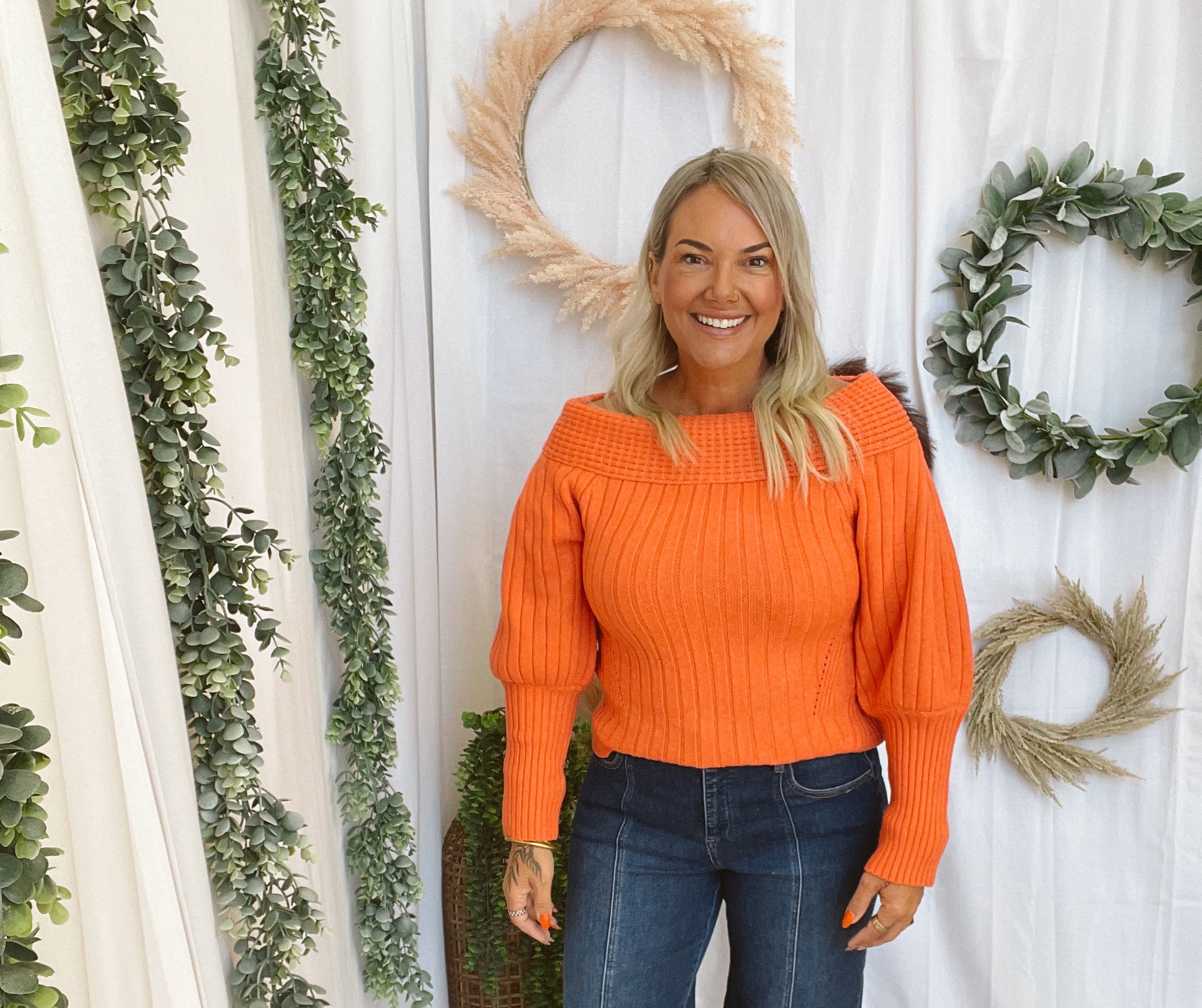 Risen Front Seam Wide Leg Jeans-Jeans-risen-The Silo Boutique, Women's Fashion Boutique Located in Warren and Grand Forks North Dakota