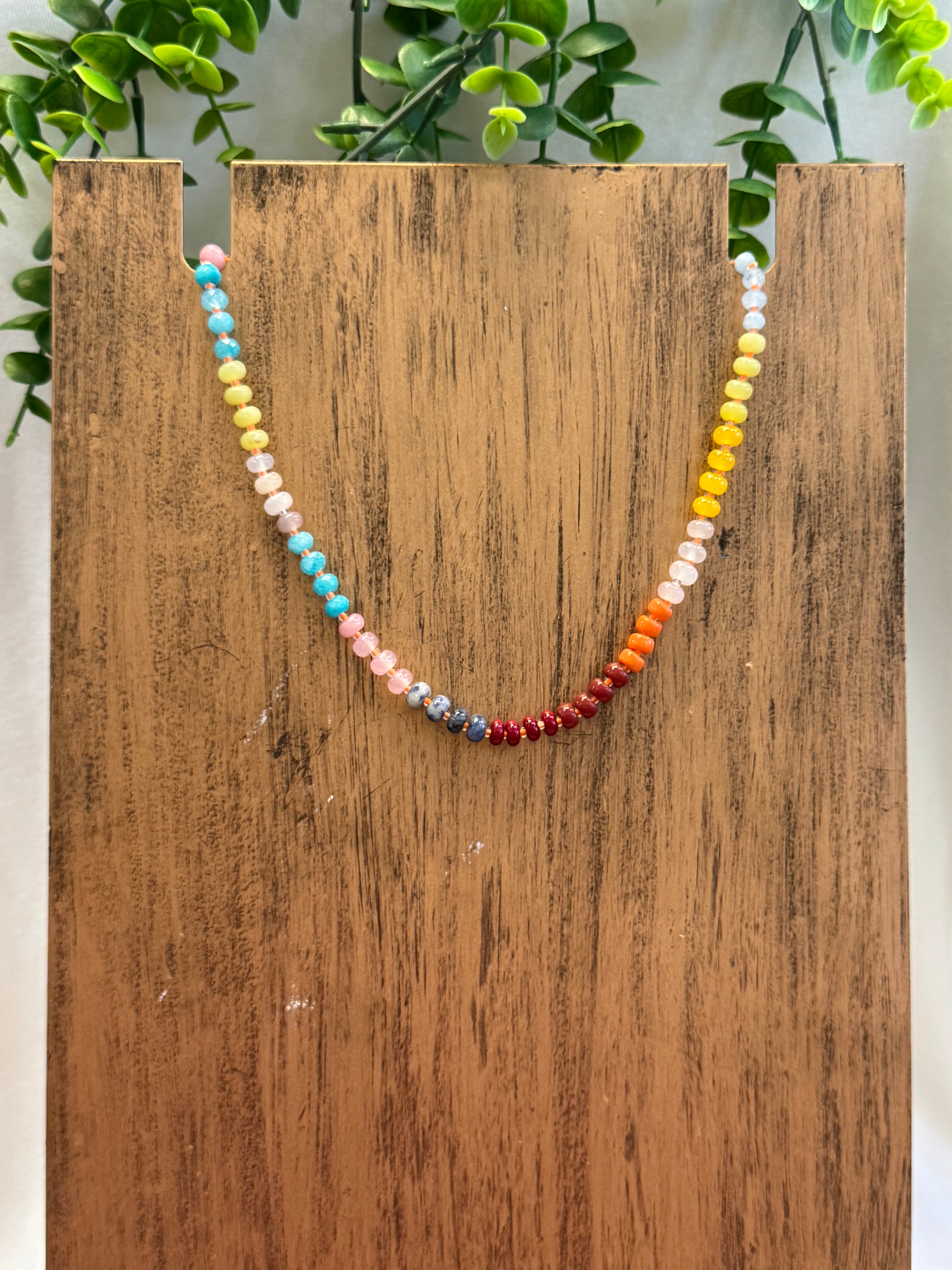 So Fun Beaded Necklace-Necklaces-Dallas Market-The Silo Boutique, Women's Fashion Boutique Located in Warren and Grand Forks North Dakota