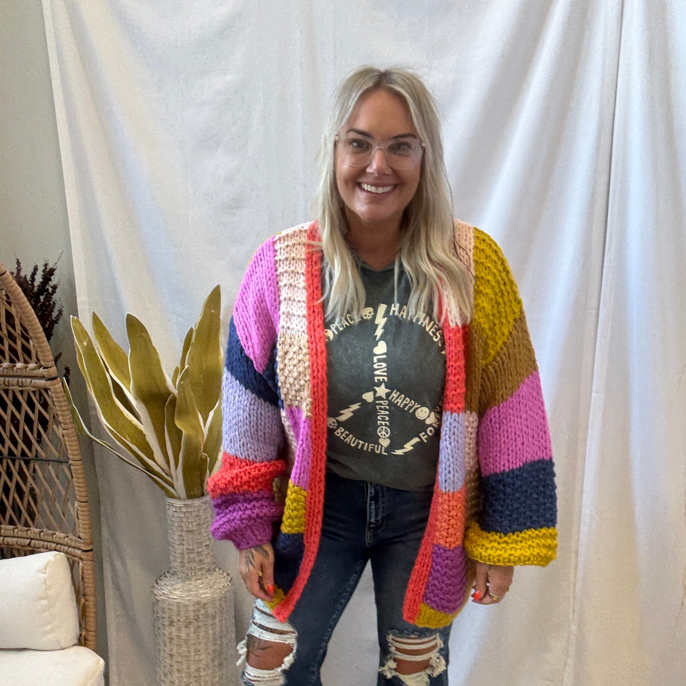 Dark Destructed Crop Jeans-Jeans-Zenana-The Silo Boutique, Women's Fashion Boutique Located in Warren and Grand Forks North Dakota