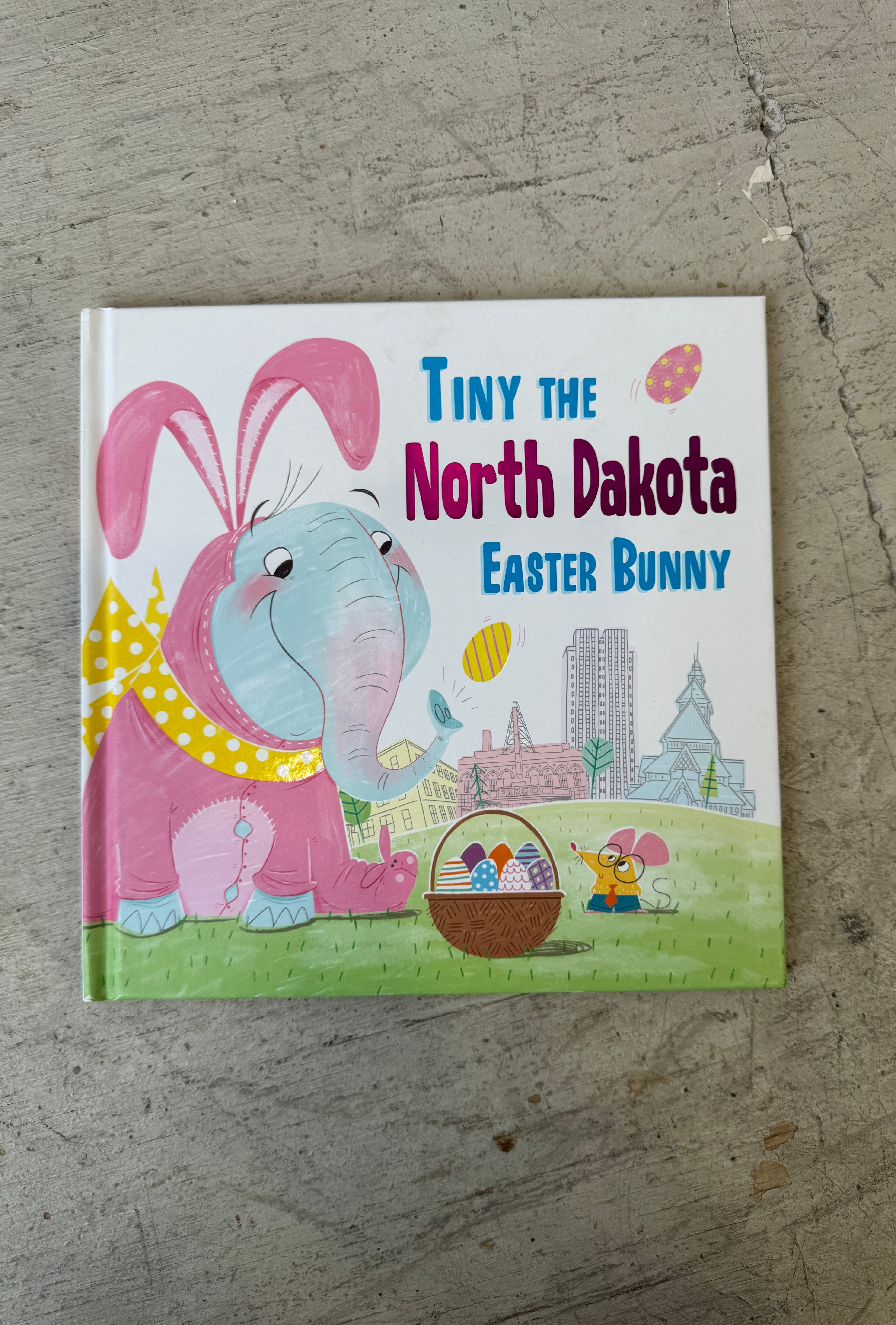 Tiny the North Dakota Easter Bunny-Books-fair-The Silo Boutique, Women's Fashion Boutique Located in Warren and Grand Forks North Dakota