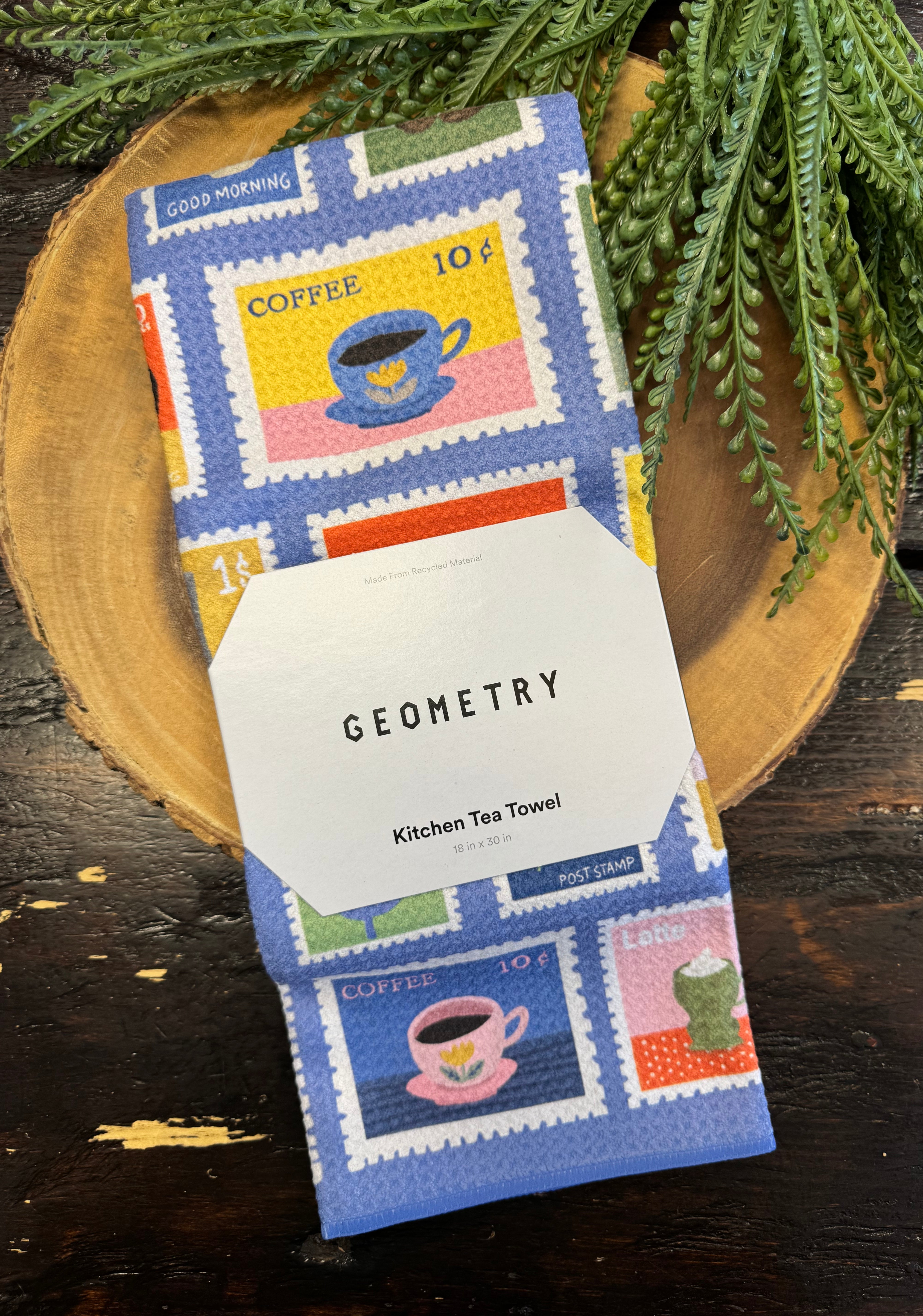 Geometry Tea Towel-dish cloth-geometry-The Silo Boutique, Women's Fashion Boutique Located in Warren and Grand Forks North Dakota