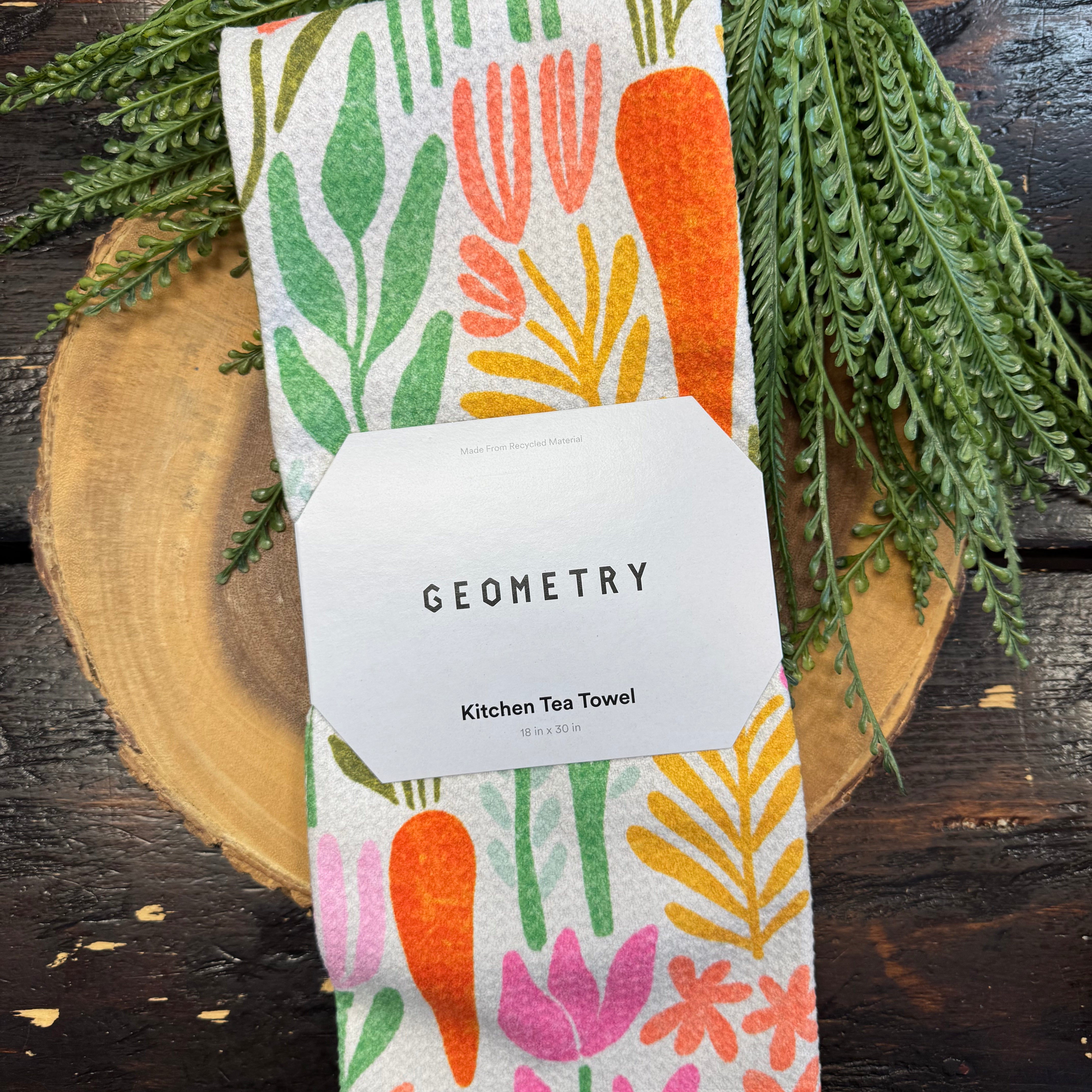 Geometry Tea Towel-dish cloth-geometry-The Silo Boutique, Women's Fashion Boutique Located in Warren and Grand Forks North Dakota