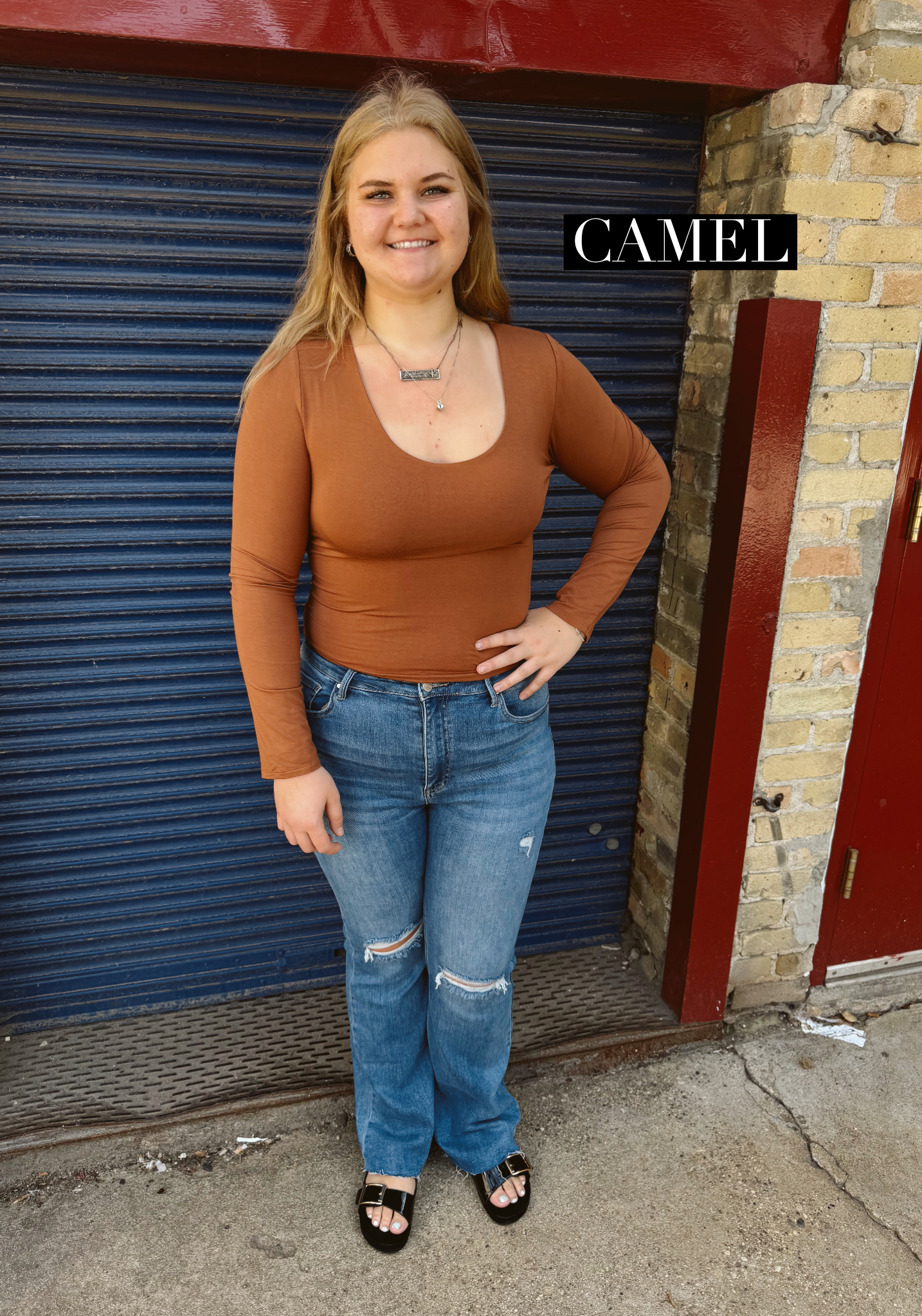 Cool Basic Long Sleeve Top-4 colors-Long Sleeve Tops-be cool-The Silo Boutique, Women's Fashion Boutique Located in Warren and Grand Forks North Dakota