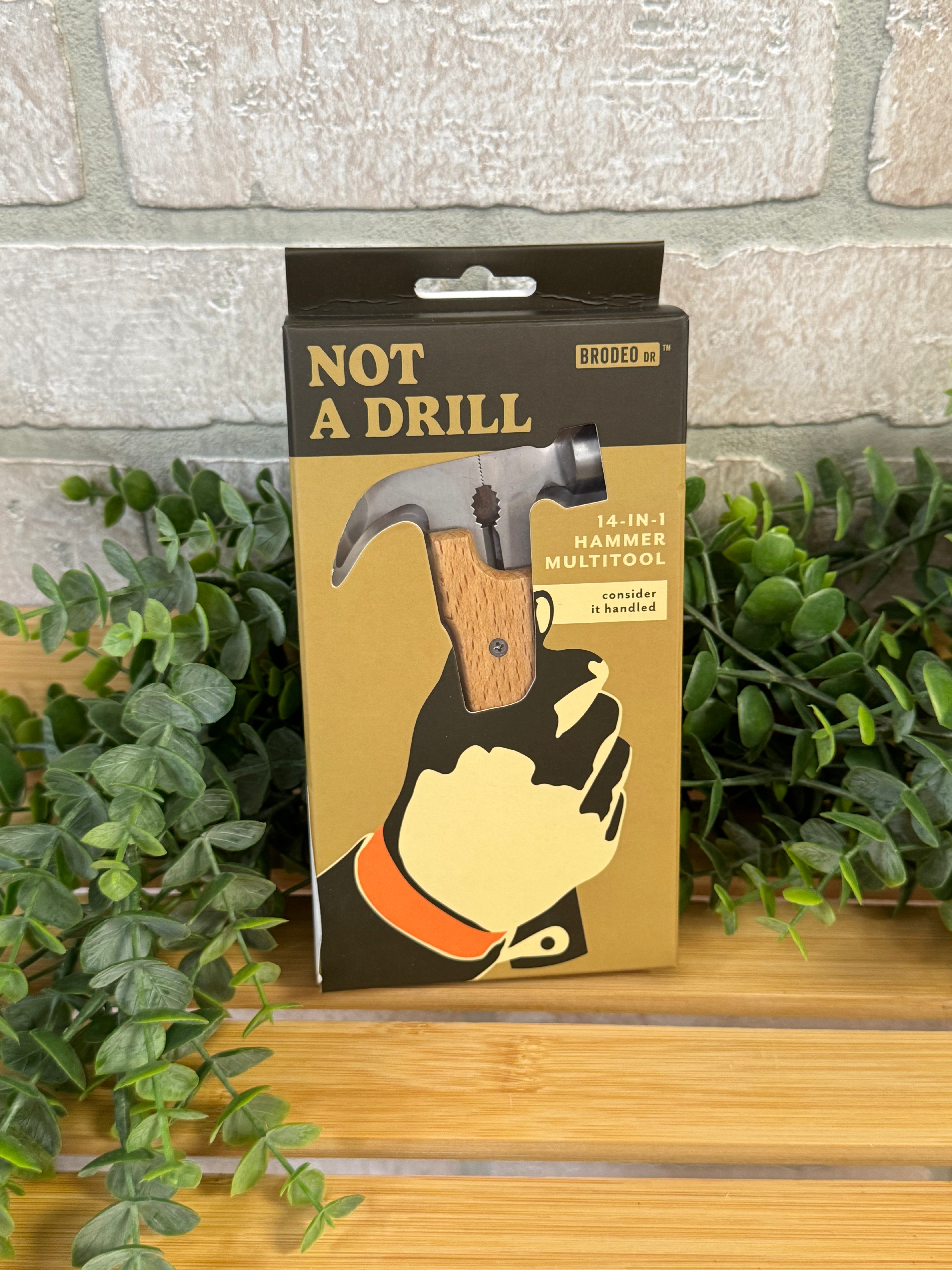 Brodeo Not A Drill 14-In-1 Hammer Multitool-Pens-dm-The Silo Boutique, Women's Fashion Boutique Located in Warren and Grand Forks North Dakota