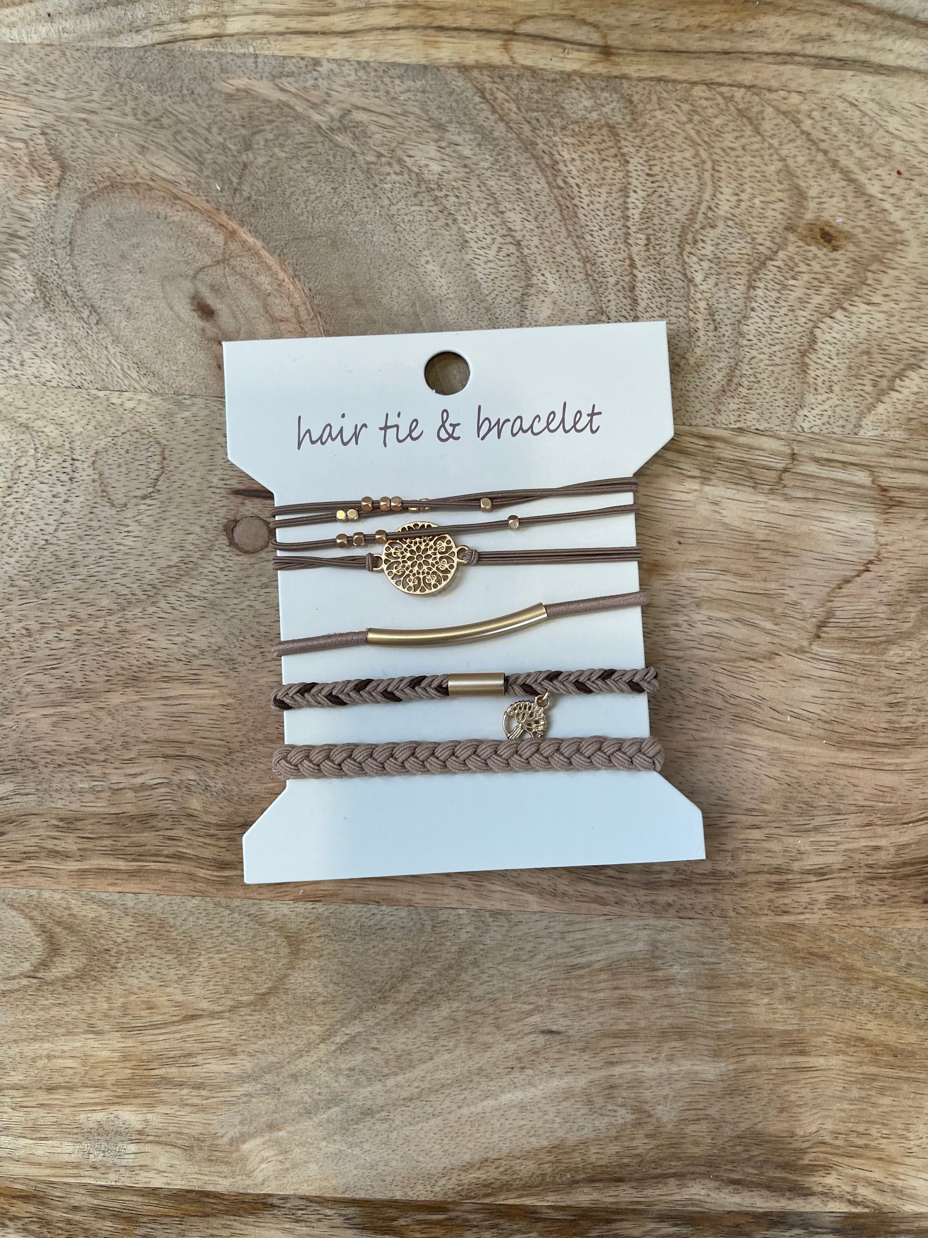 Joss Hair Ties Bracelet-Bracelets-joss-The Silo Boutique, Women's Fashion Boutique Located in Warren and Grand Forks North Dakota