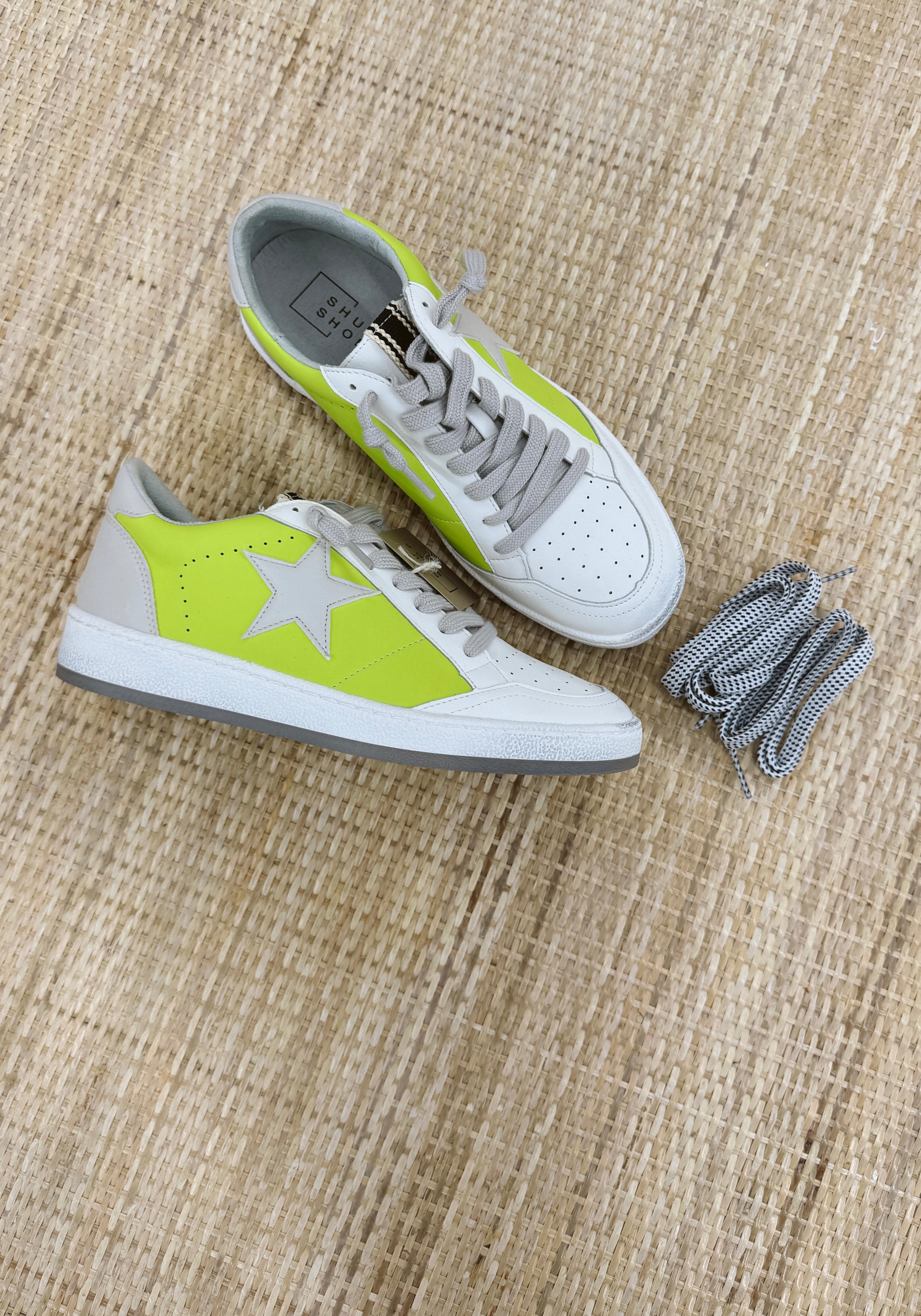 ShuShop Paz Lime Sneaker-Shoes-shushop-The Silo Boutique, Women's Fashion Boutique Located in Warren and Grand Forks North Dakota