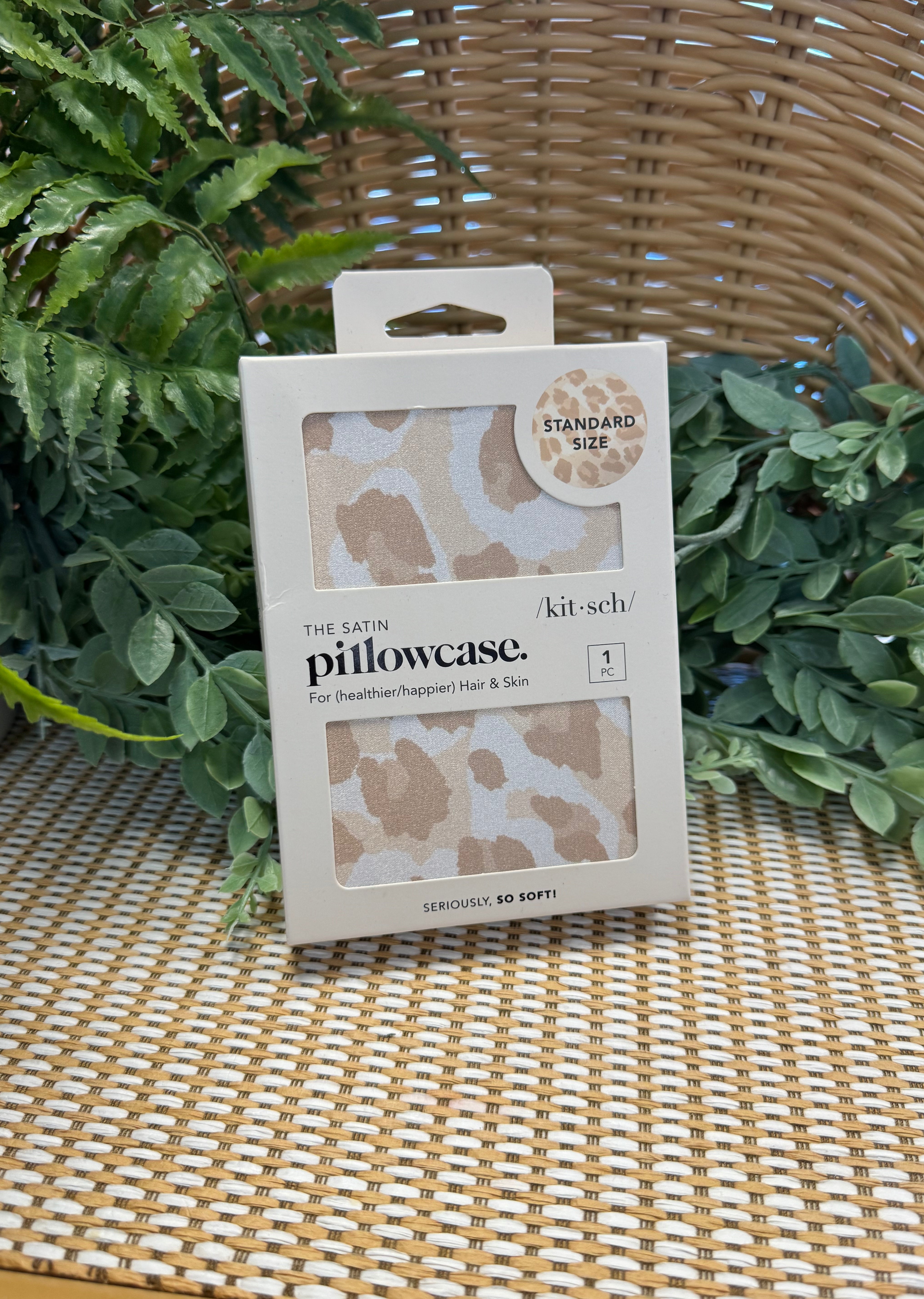 Kitsch Satin Standard Pillowcase-Beauty-kitsch-The Silo Boutique, Women's Fashion Boutique Located in Warren and Grand Forks North Dakota