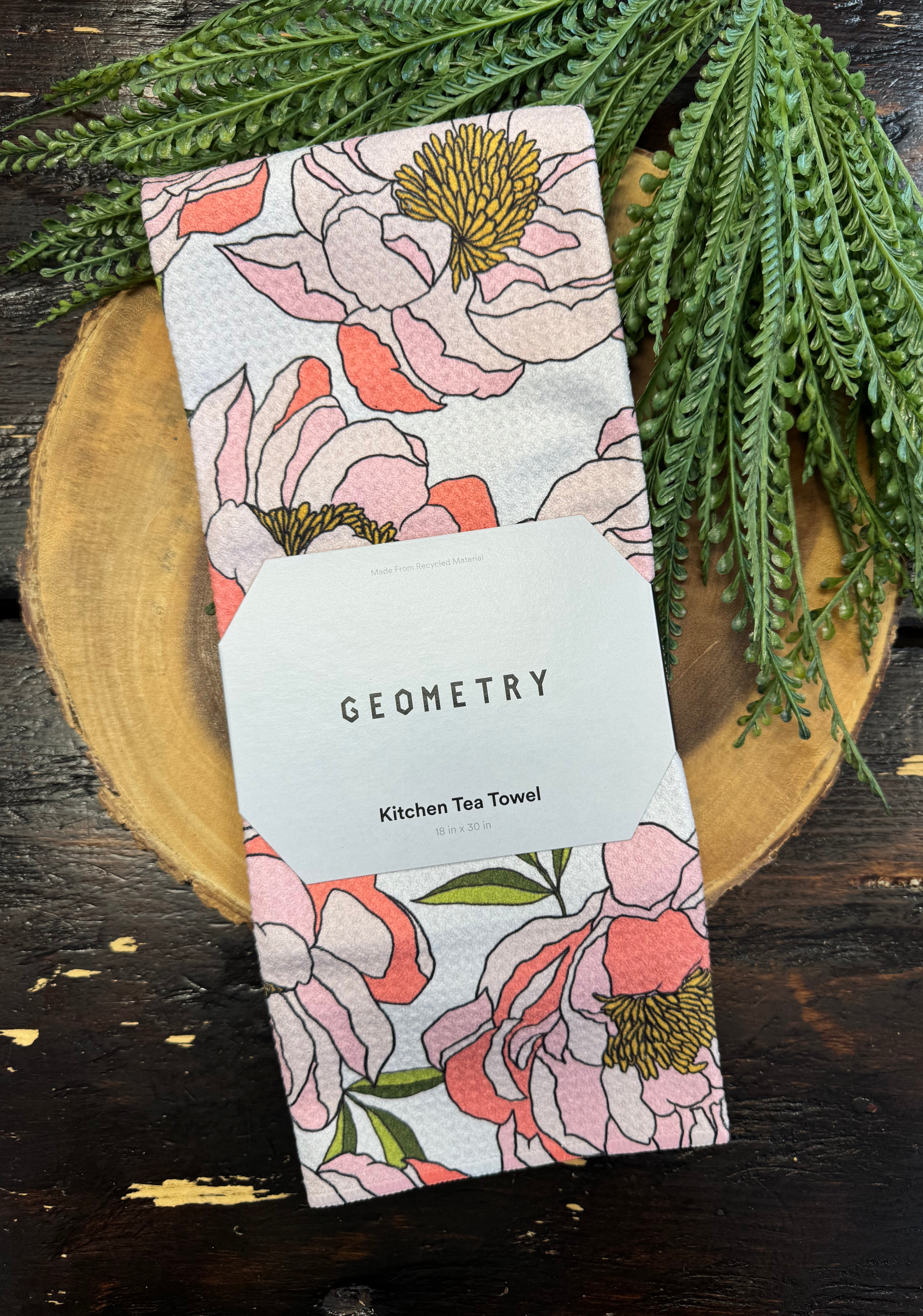 Geometry Tea Towel-dish cloth-geometry-The Silo Boutique, Women's Fashion Boutique Located in Warren and Grand Forks North Dakota