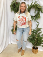 Vintage Santa Tee-Graphic Tees-Summer Tees-The Silo Boutique, Women's Fashion Boutique Located in Warren and Grand Forks North Dakota