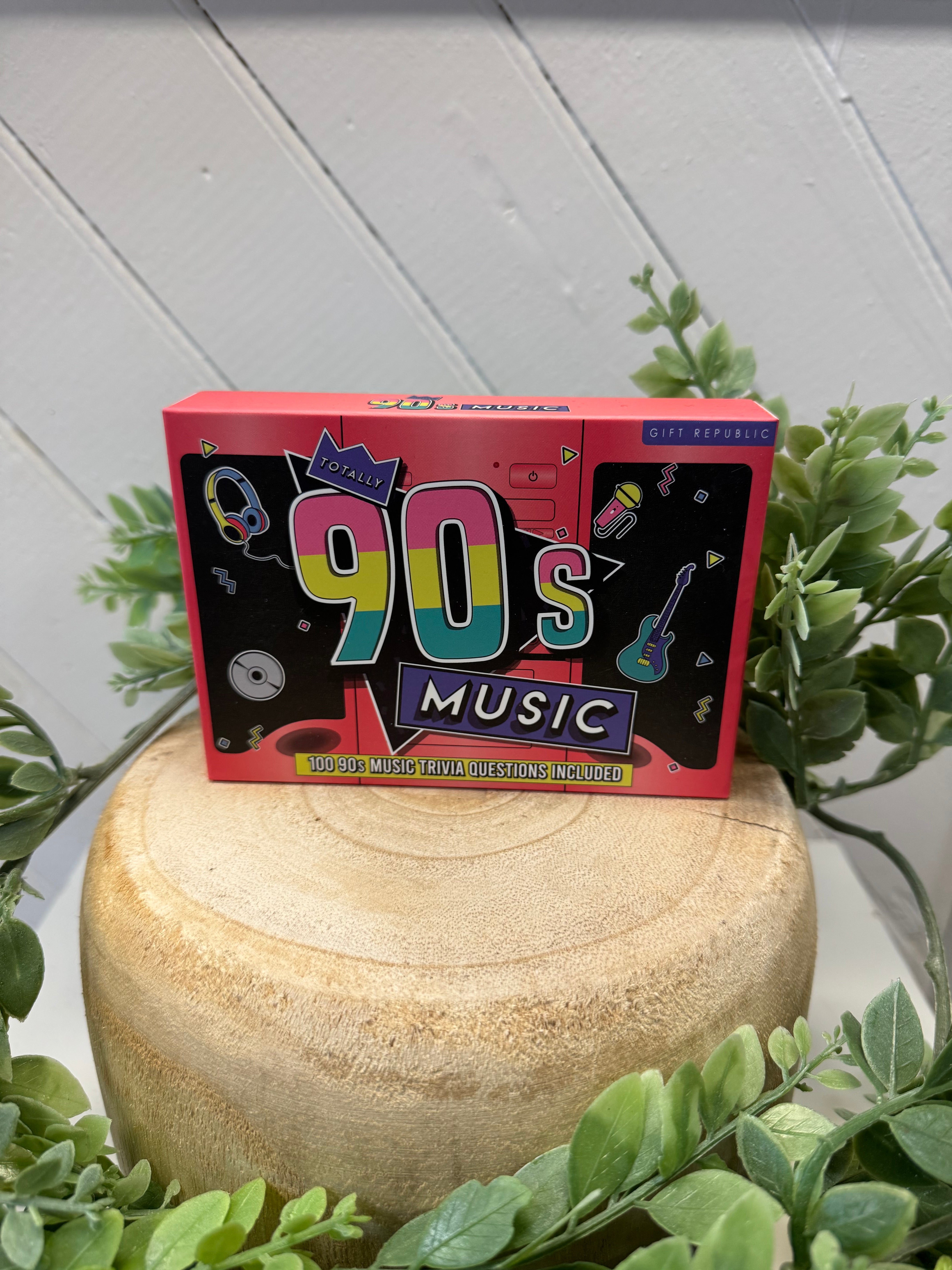 Totally 90s Music Trivia Game-Games-Gift Republic-The Silo Boutique, Women's Fashion Boutique Located in Warren and Grand Forks North Dakota