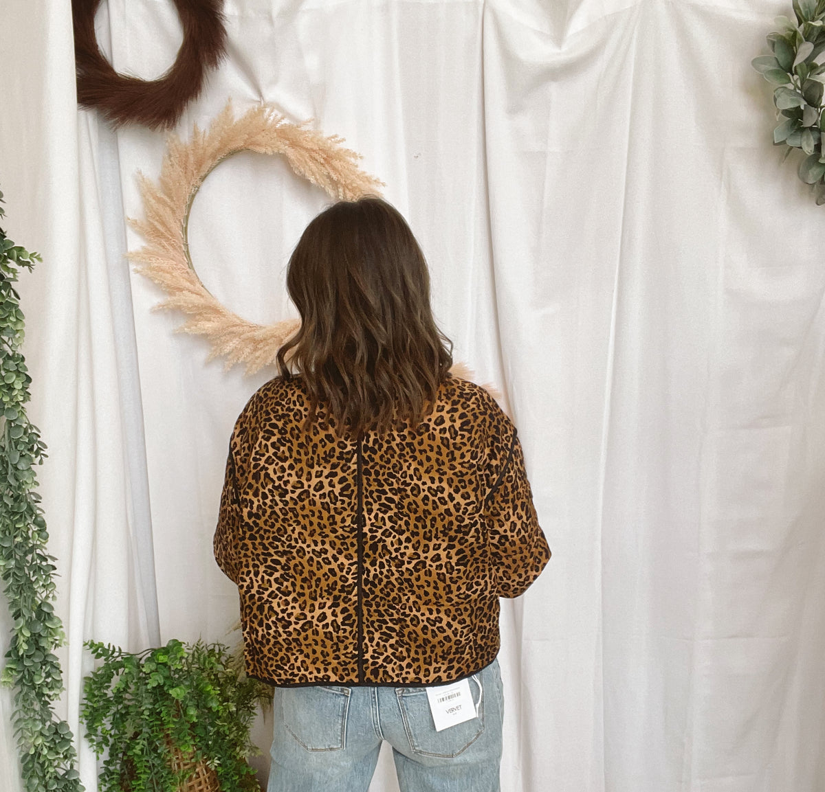 Charlie Leopard Jacket-Coats & Jackets-blu pepper-The Silo Boutique, Women's Fashion Boutique Located in Warren and Grand Forks North Dakota