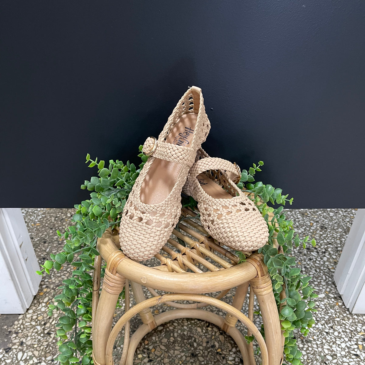 Camel Corky's Mixed Feelings Ballet Flat Shoe-Shoes-corkys-The Silo Boutique, Women's Fashion Boutique Located in Warren and Grand Forks North Dakota