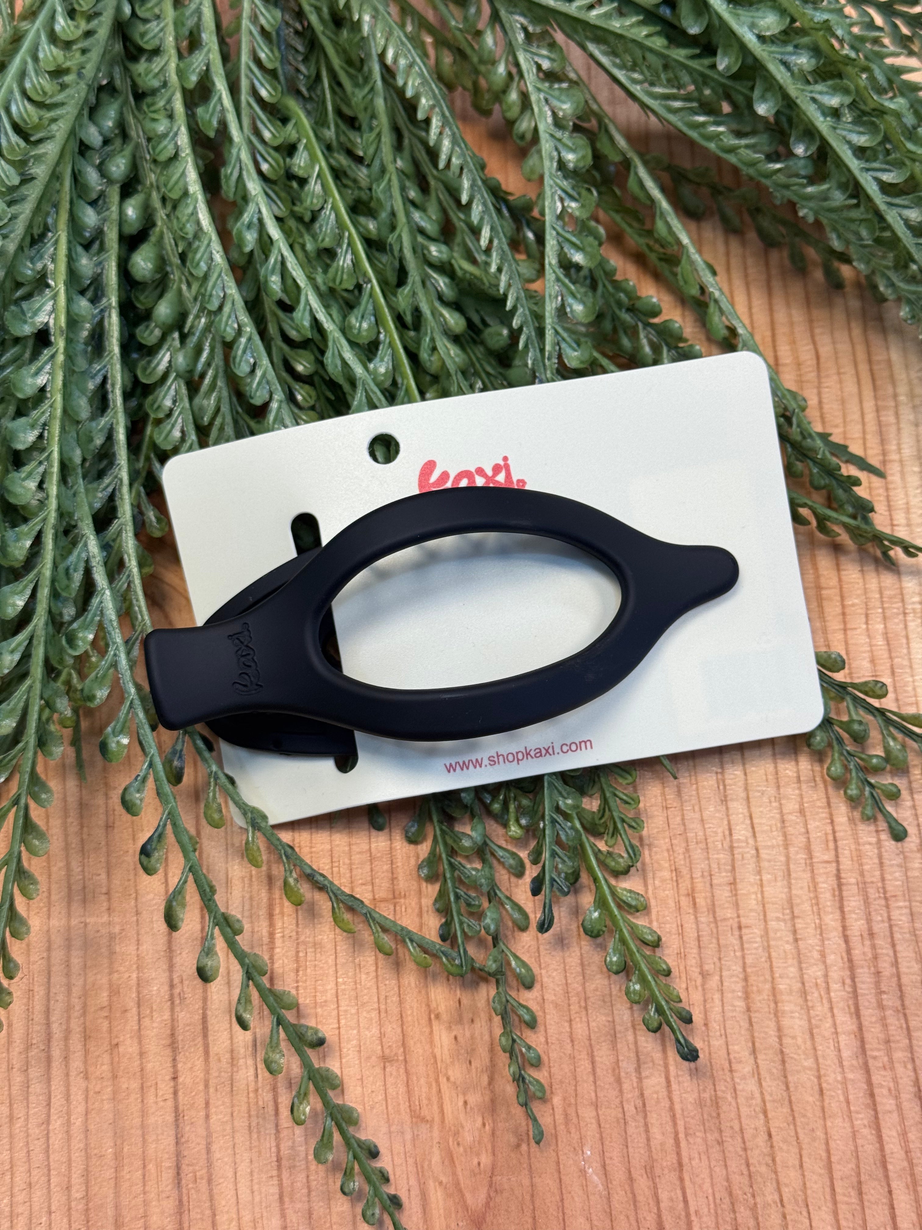 KAXI Lay Down 2.0 Claw Clip-Matte Black-Hair Accessories-zad-The Silo Boutique, Women's Fashion Boutique Located in Warren and Grand Forks North Dakota