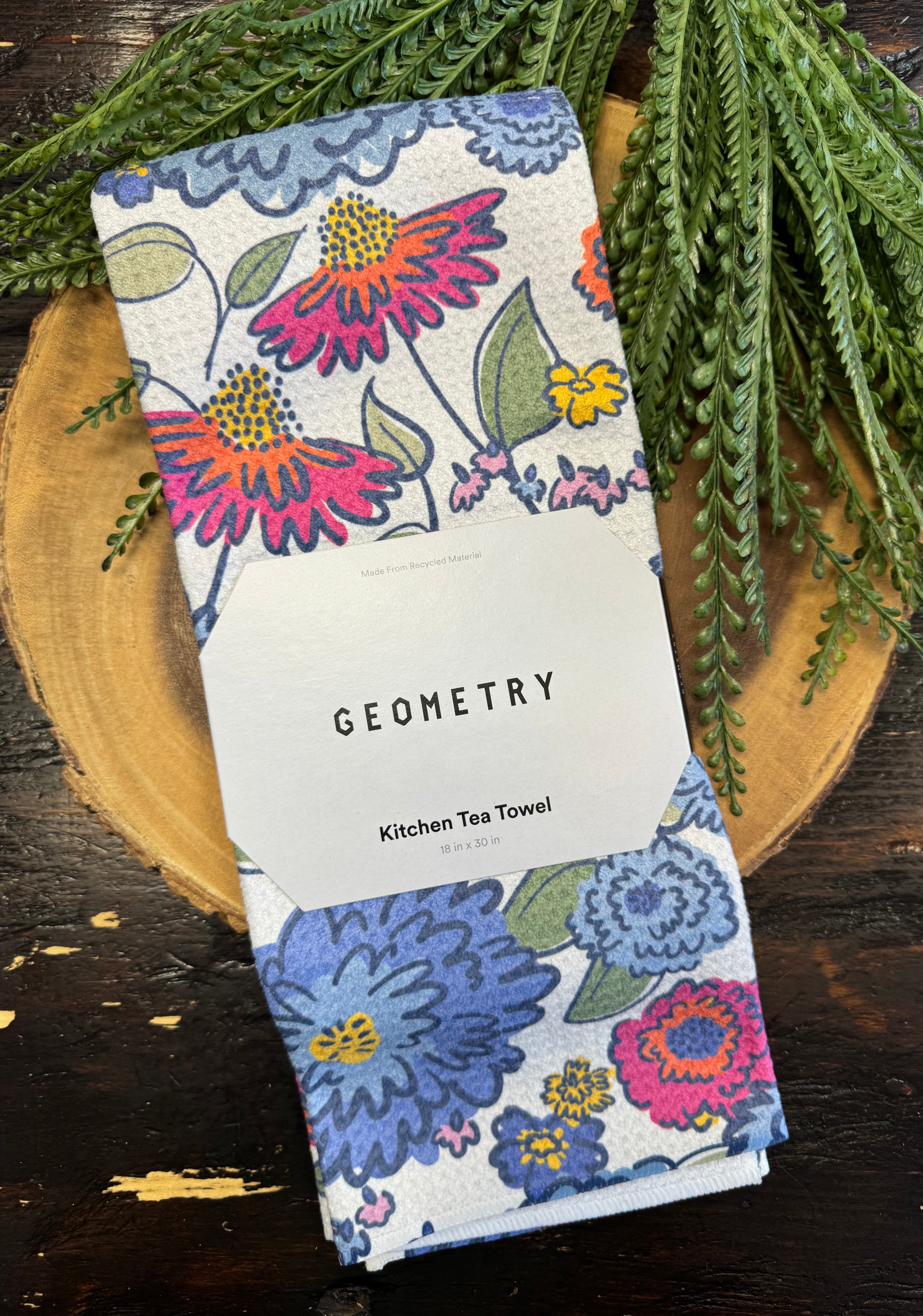 Geometry Tea Towel-dish cloth-geometry-The Silo Boutique, Women's Fashion Boutique Located in Warren and Grand Forks North Dakota