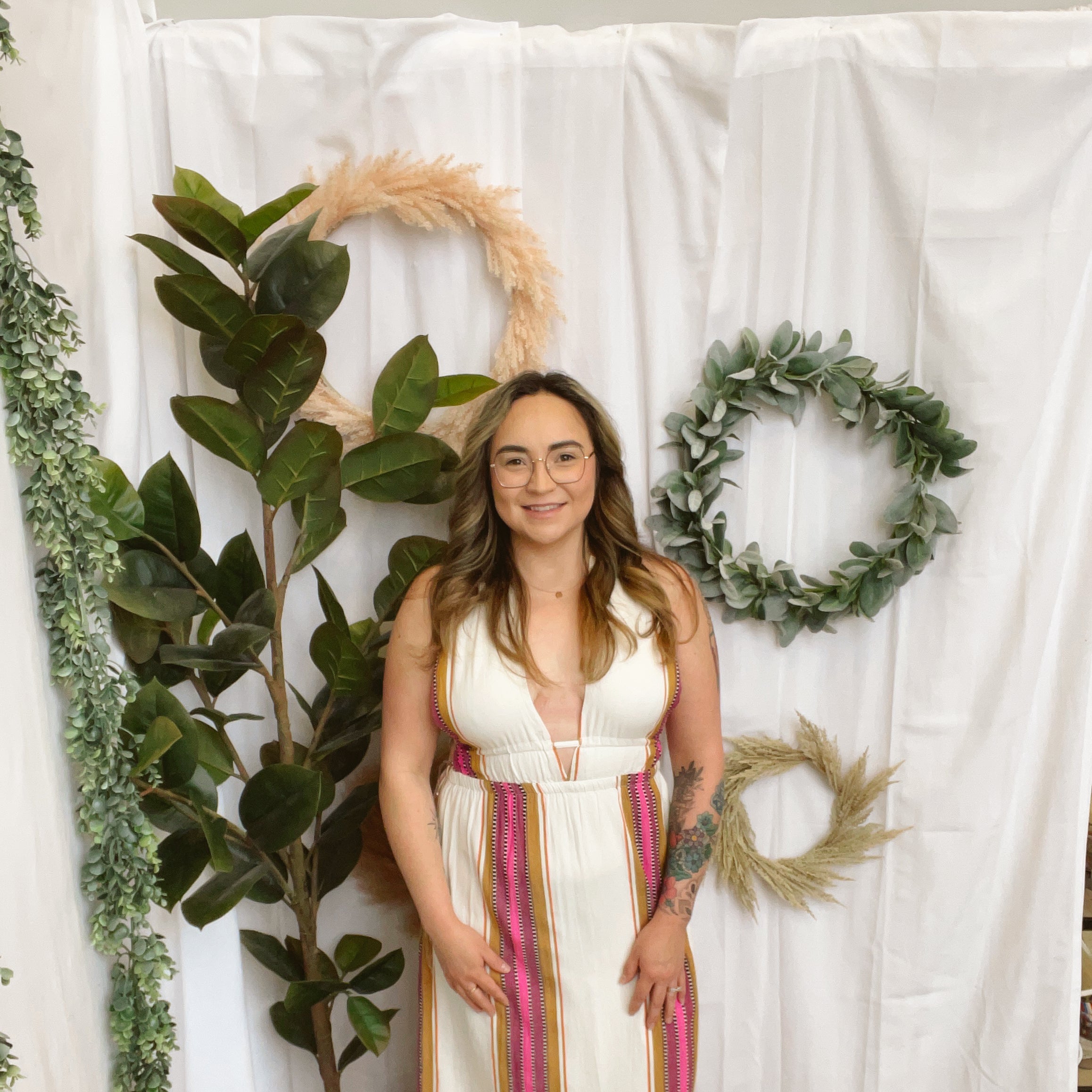 Elan Long Maxi Dress-Natural Pink-Dresses-elan-The Silo Boutique, Women's Fashion Boutique Located in Warren and Grand Forks North Dakota