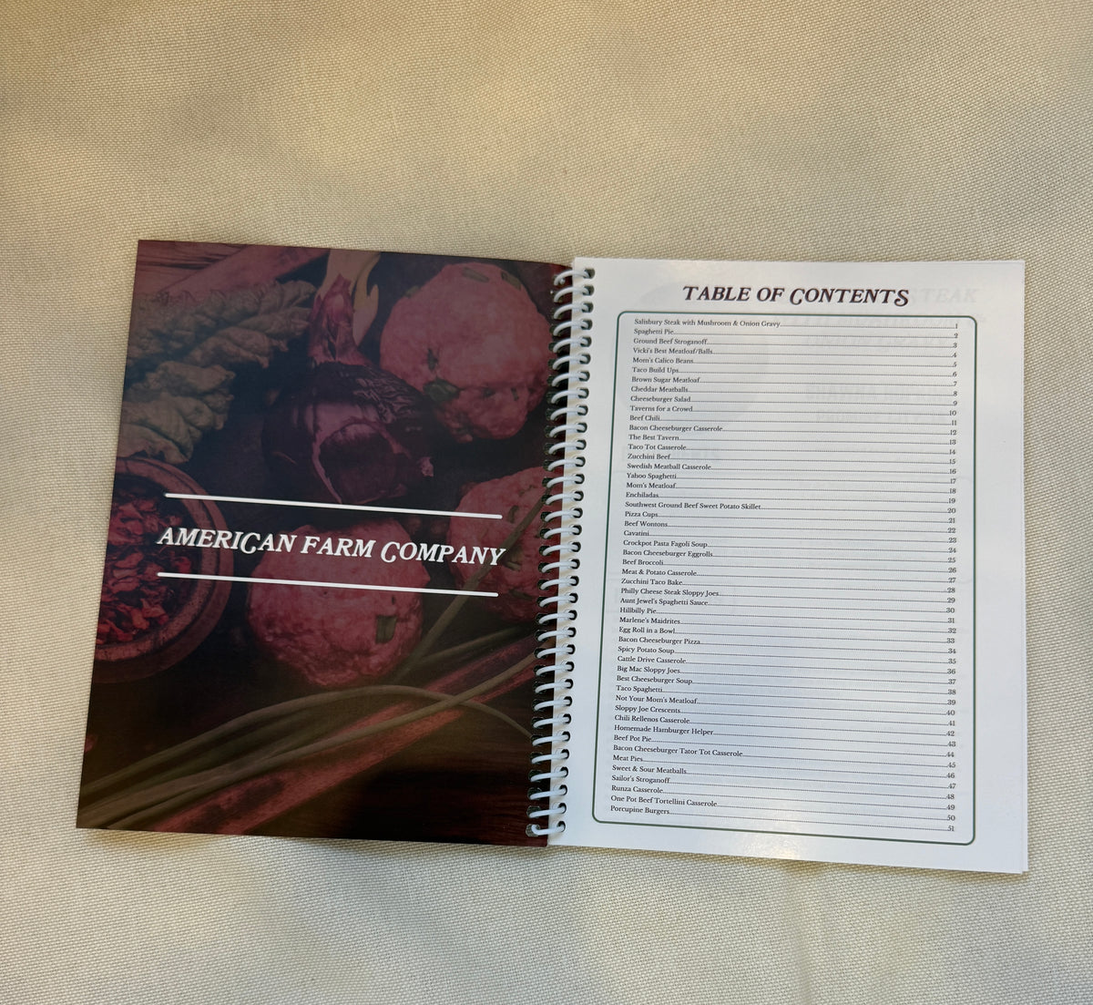 The Ultimate Ground Beef Cookbook-Books-american farm company-The Silo Boutique, Women's Fashion Boutique Located in Warren and Grand Forks North Dakota