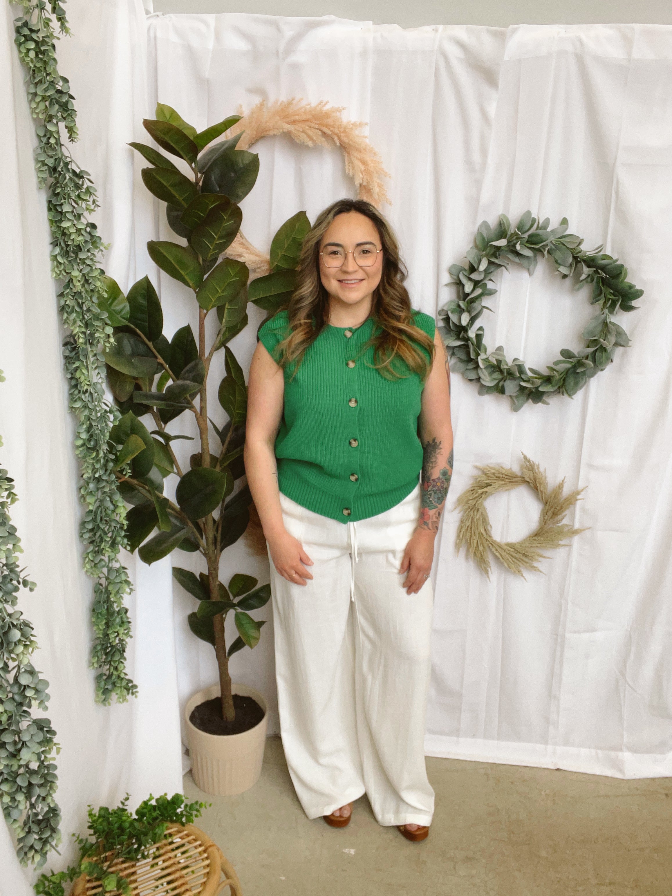 Be Cool Linen Drawstring Pants-White-Pants-be cool-The Silo Boutique, Women's Fashion Boutique Located in Warren and Grand Forks North Dakota