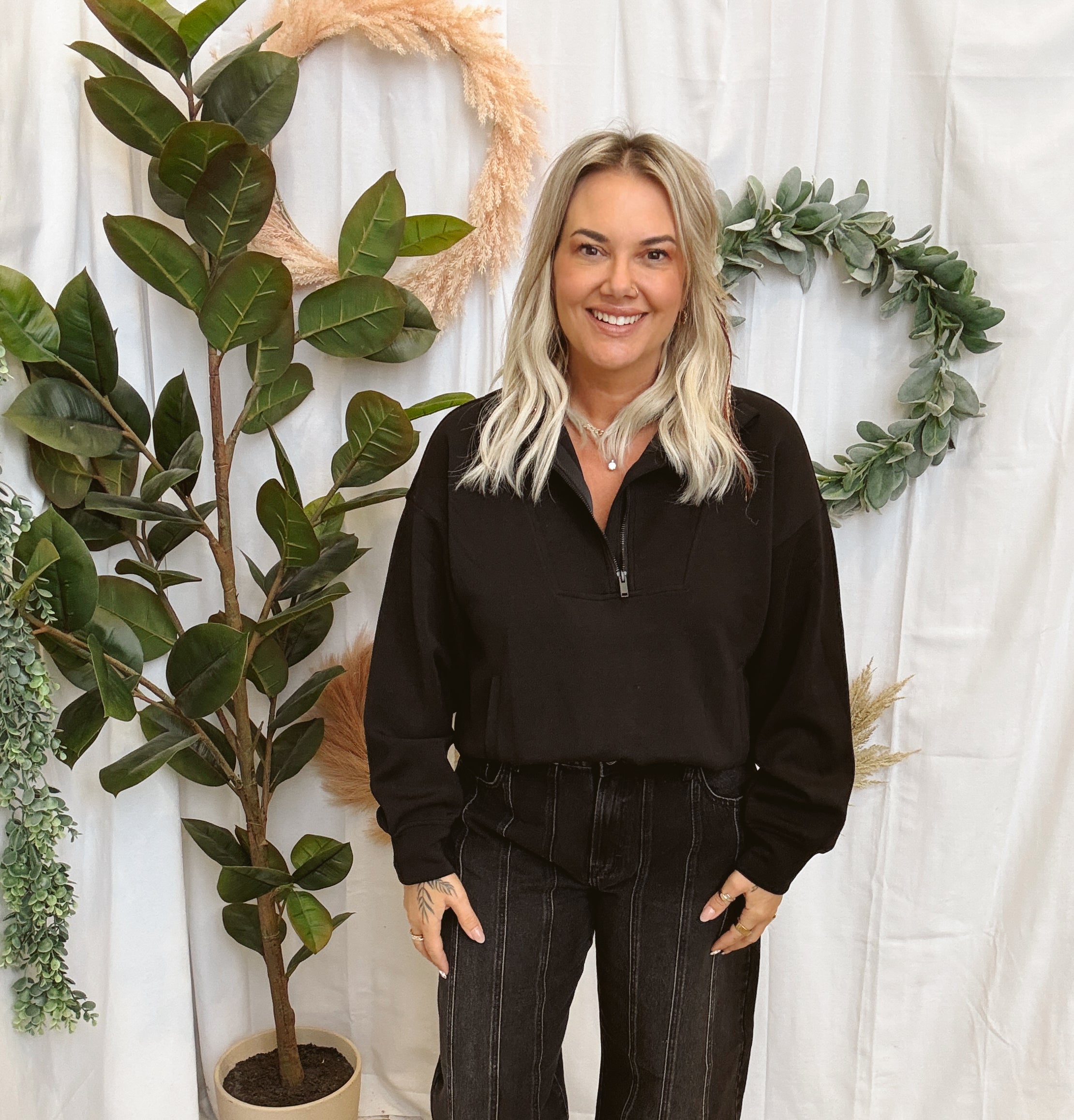 Hidden Black Classic Vintage Barrel Jeans-Jeans-Hidden-The Silo Boutique, Women's Fashion Boutique Located in Warren and Grand Forks North Dakota