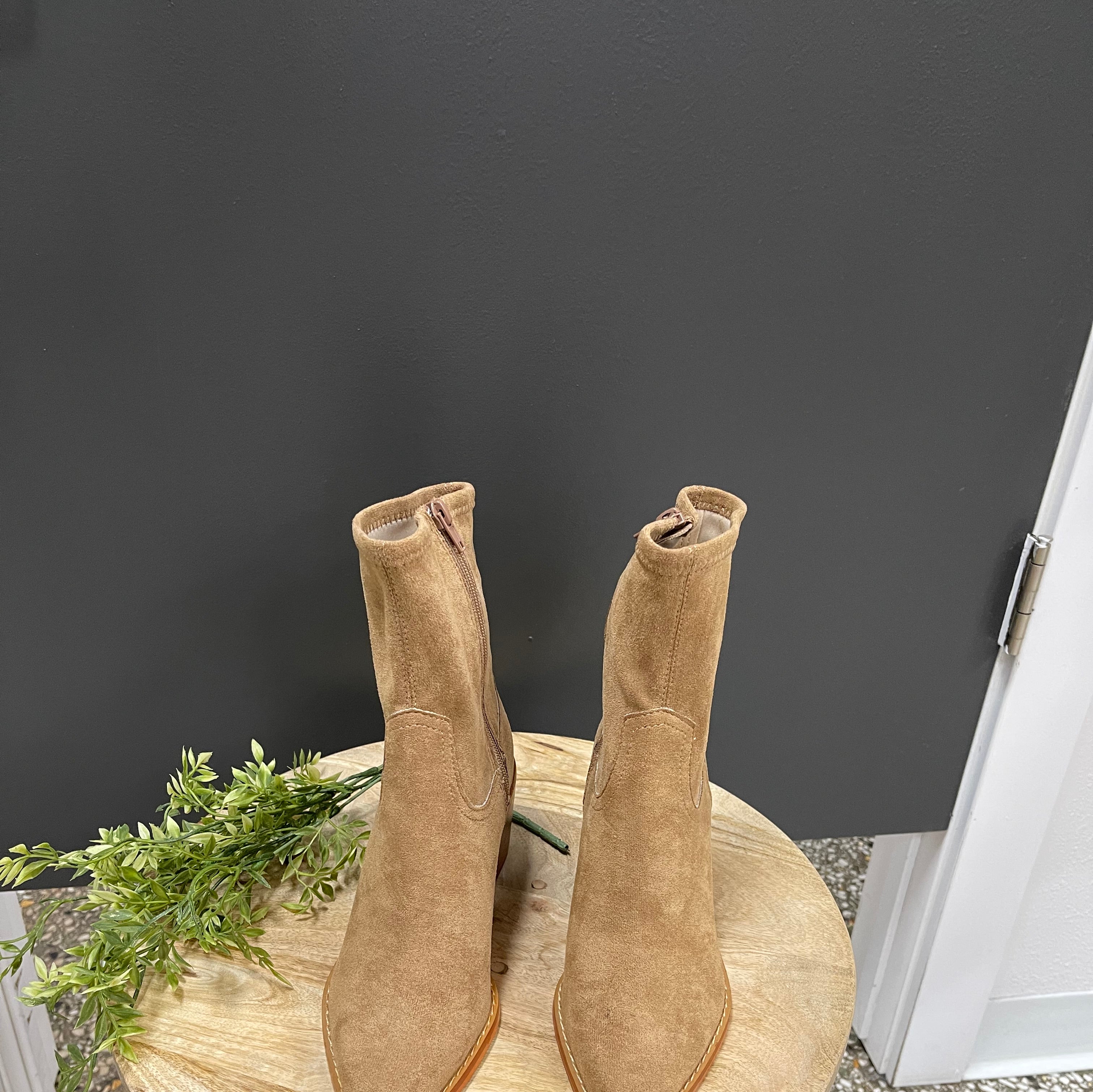 Oasis Society Vienna Boot-Latte-Boots-oasis society-The Silo Boutique, Women's Fashion Boutique Located in Warren and Grand Forks North Dakota