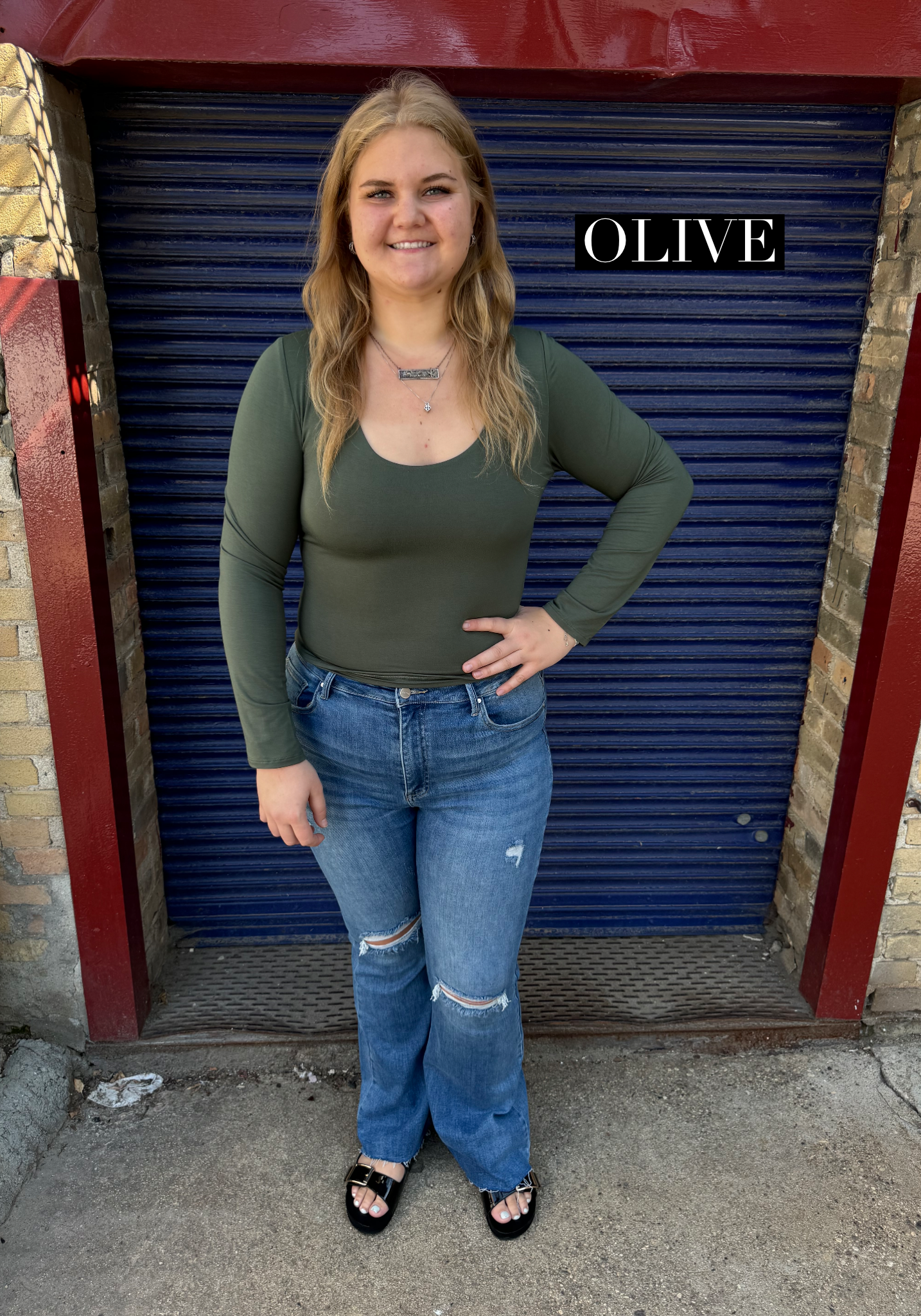 Cool Basic Long Sleeve Top-4 colors-Long Sleeve Tops-be cool-The Silo Boutique, Women's Fashion Boutique Located in Warren and Grand Forks North Dakota