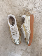 Gold Modern Sneakers-Sneakers-Forever Link-The Silo Boutique, Women's Fashion Boutique Located in Warren and Grand Forks North Dakota