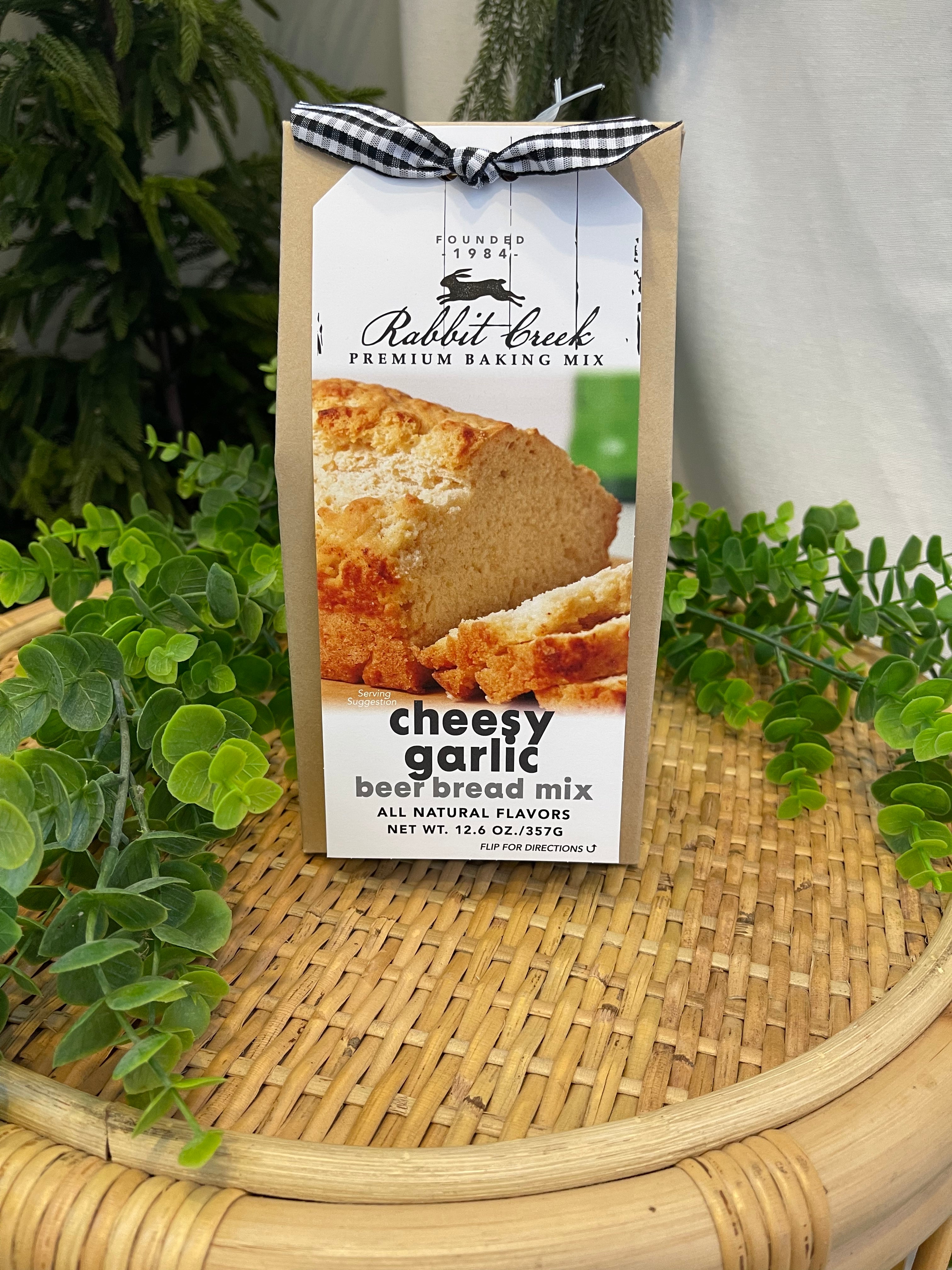 Cheesy Garlic Beer Bread Mix-bread-Rabbit Creek-The Silo Boutique, Women's Fashion Boutique Located in Warren and Grand Forks North Dakota