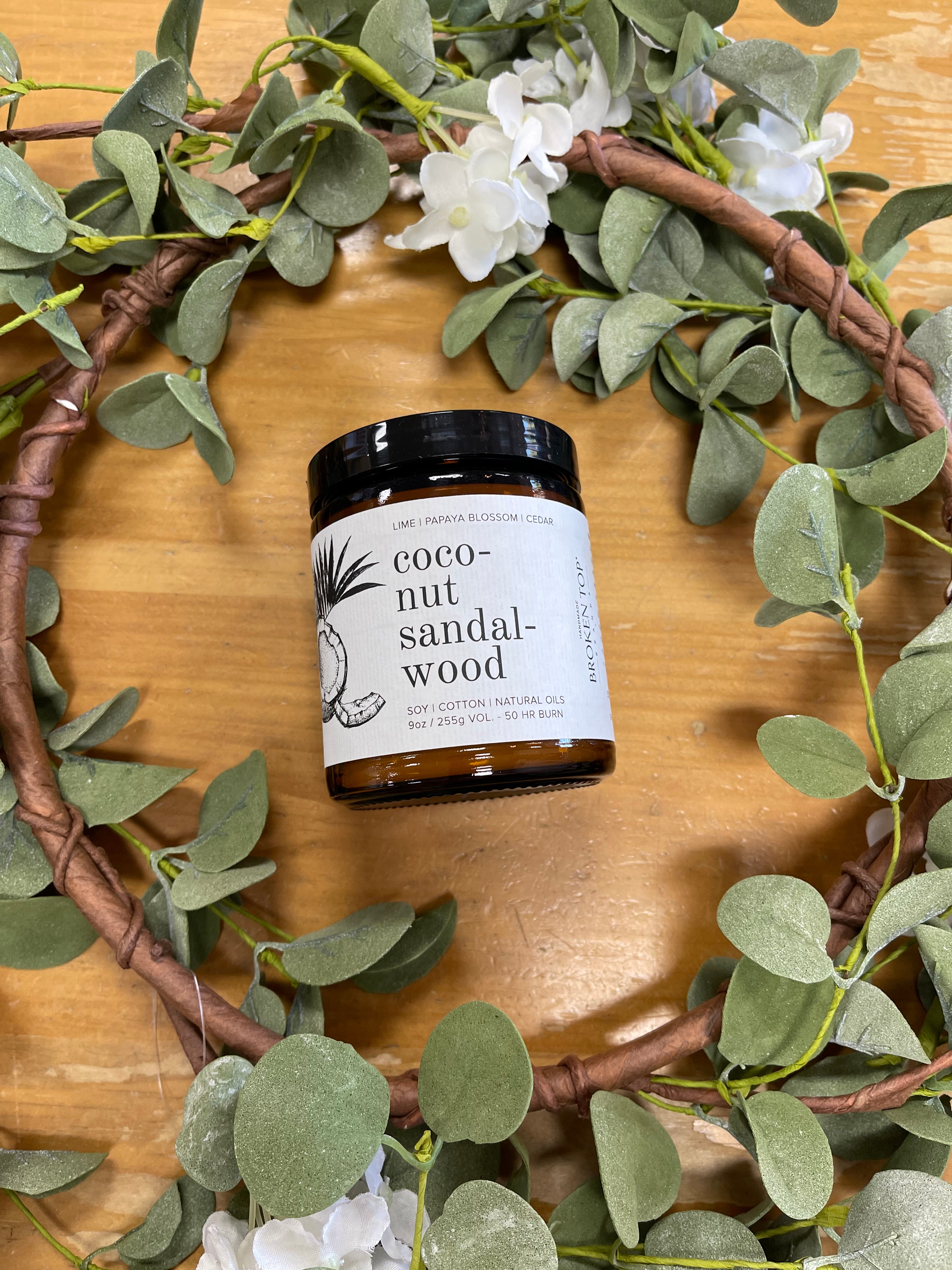 Broken Top Candle-Coconut Sandalwood-Candles-broken top-The Silo Boutique, Women's Fashion Boutique Located in Warren and Grand Forks North Dakota