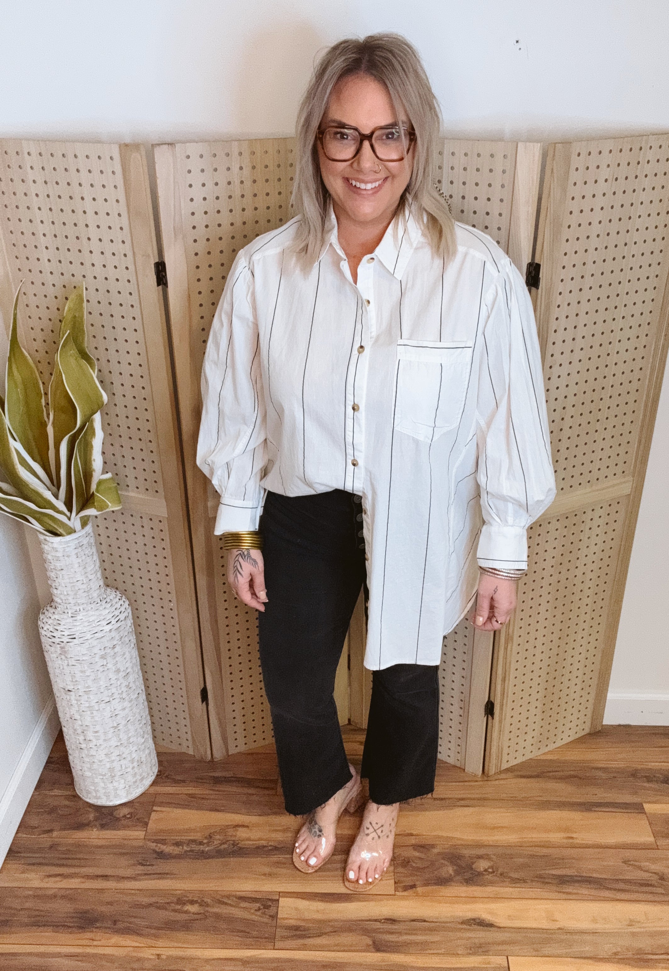 Soft Wash Striped Top-Long Sleeve Tops-eesome-The Silo Boutique, Women's Fashion Boutique Located in Warren and Grand Forks North Dakota