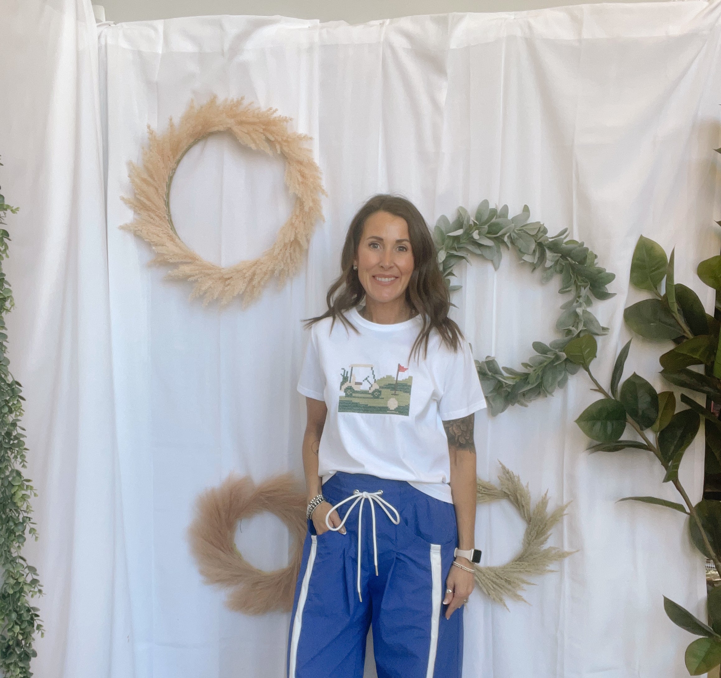 Bucket Windbreaker Pants-Blue-Pants-bucketlist-The Silo Boutique, Women's Fashion Boutique Located in Warren and Grand Forks North Dakota