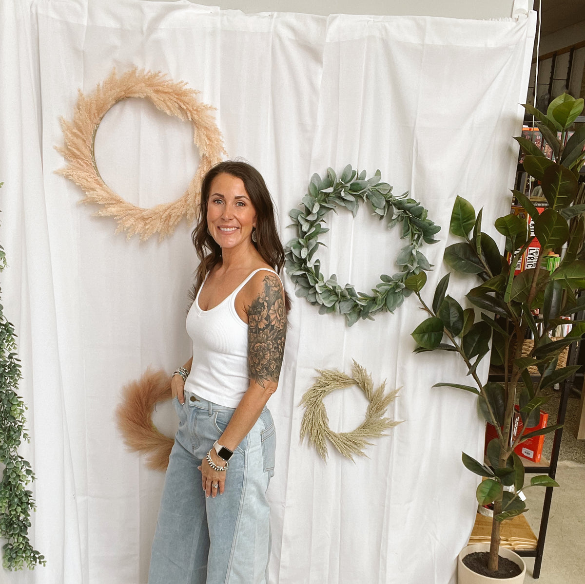Miou Muse Wide Leg Jeans-Jeans-miou muse-The Silo Boutique, Women's Fashion Boutique Located in Warren and Grand Forks North Dakota