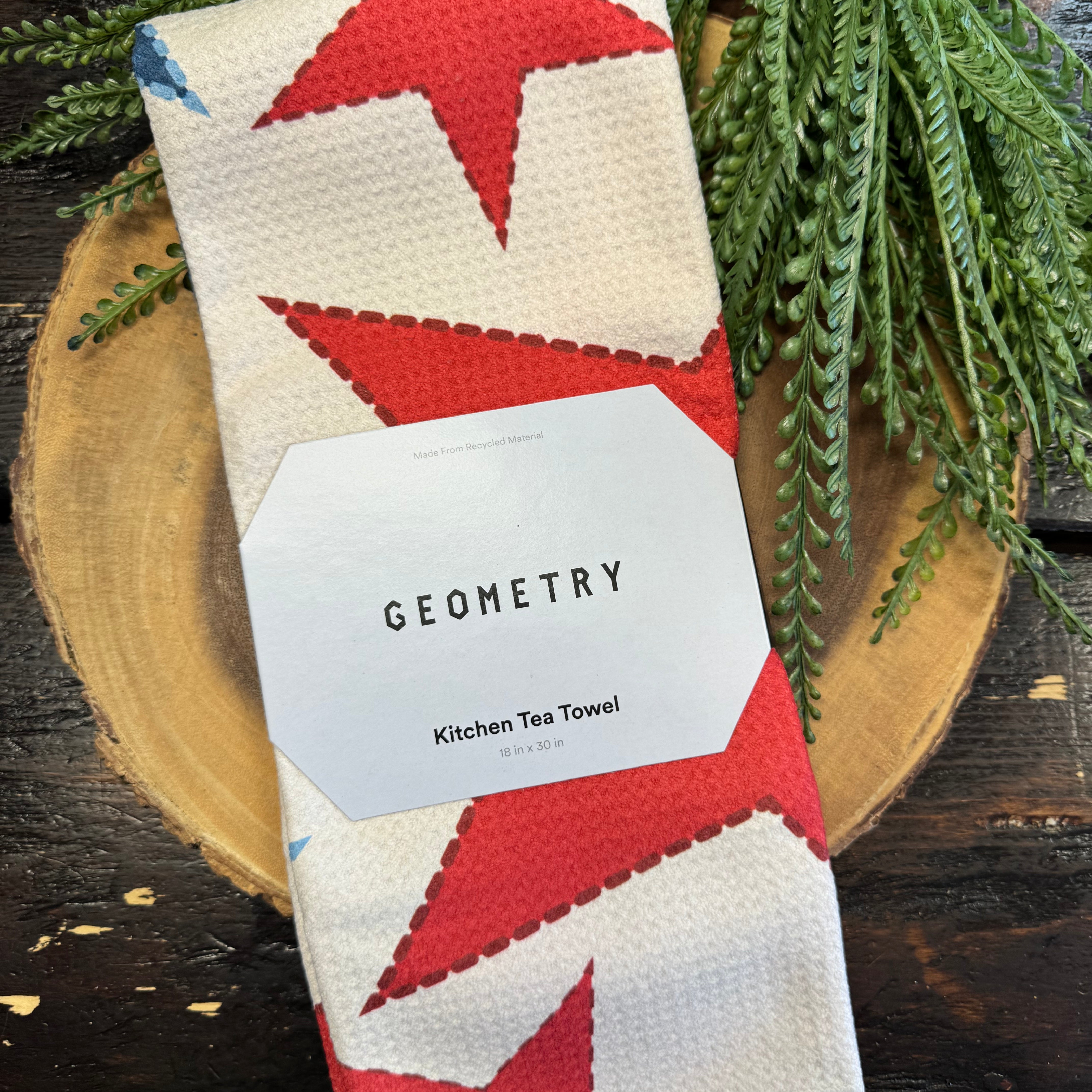 Geometry Tea Towel-dish cloth-geometry-The Silo Boutique, Women's Fashion Boutique Located in Warren and Grand Forks North Dakota