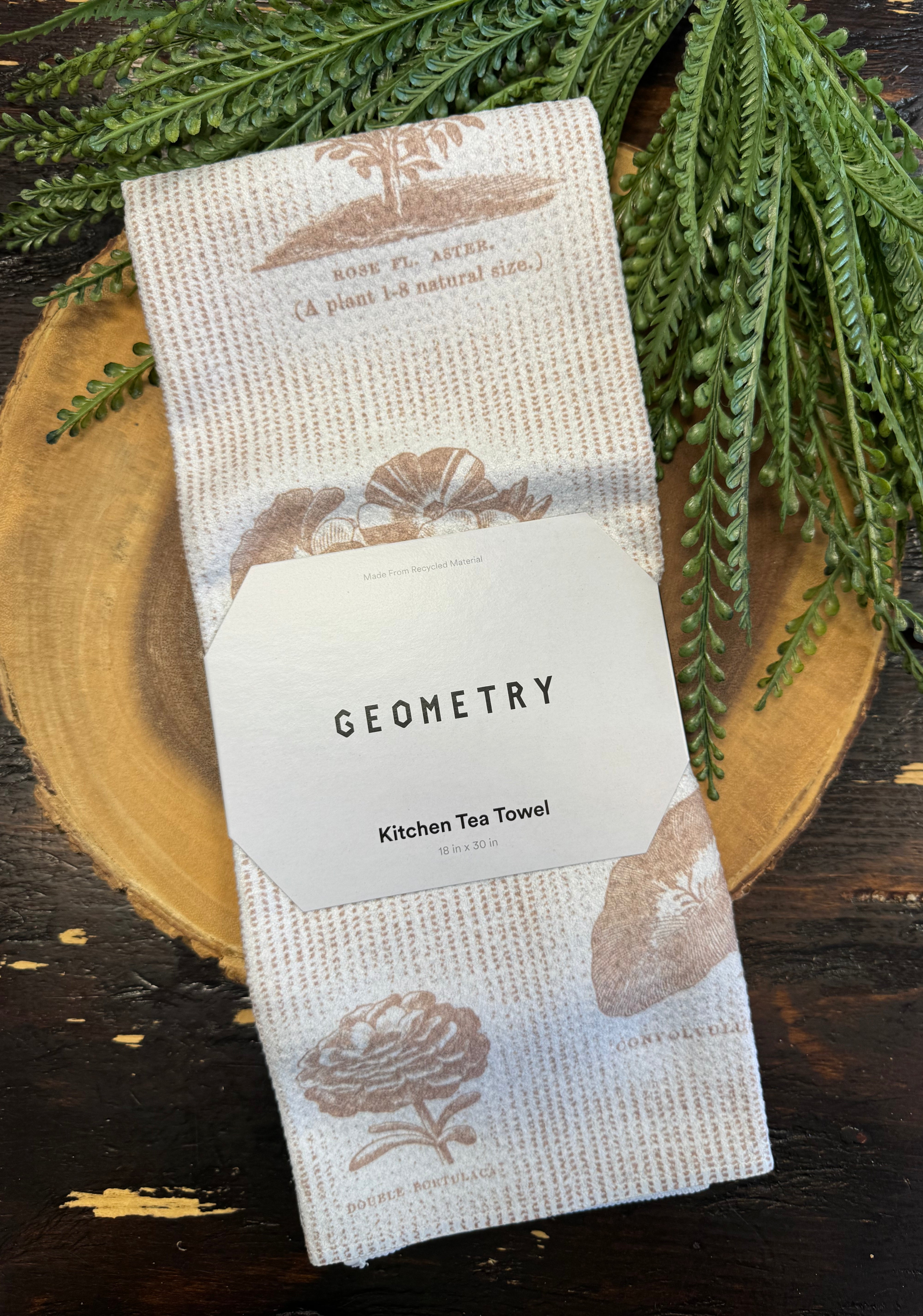 Geometry Tea Towel-dish cloth-geometry-The Silo Boutique, Women's Fashion Boutique Located in Warren and Grand Forks North Dakota
