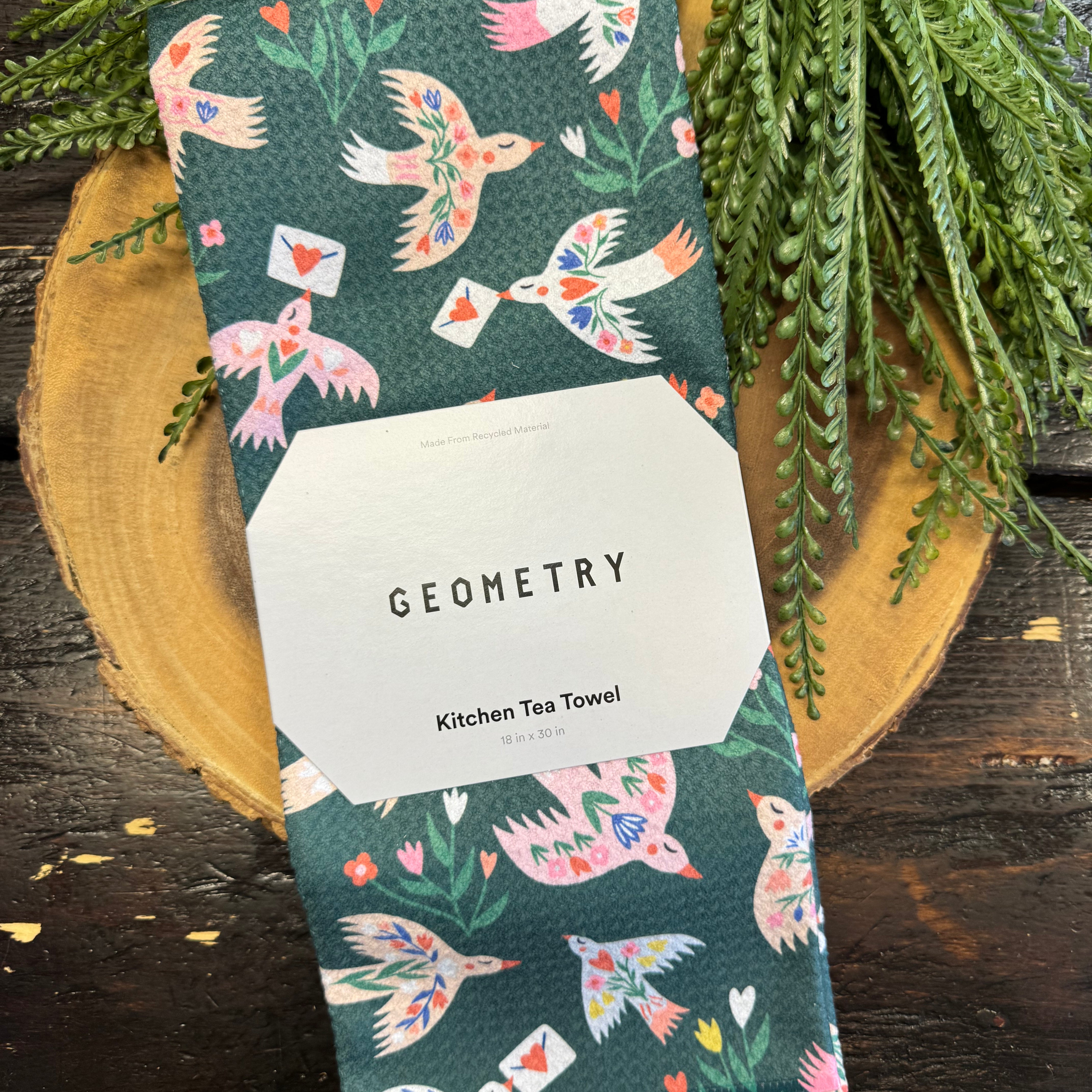 Geometry Tea Towel-dish cloth-geometry-The Silo Boutique, Women's Fashion Boutique Located in Warren and Grand Forks North Dakota